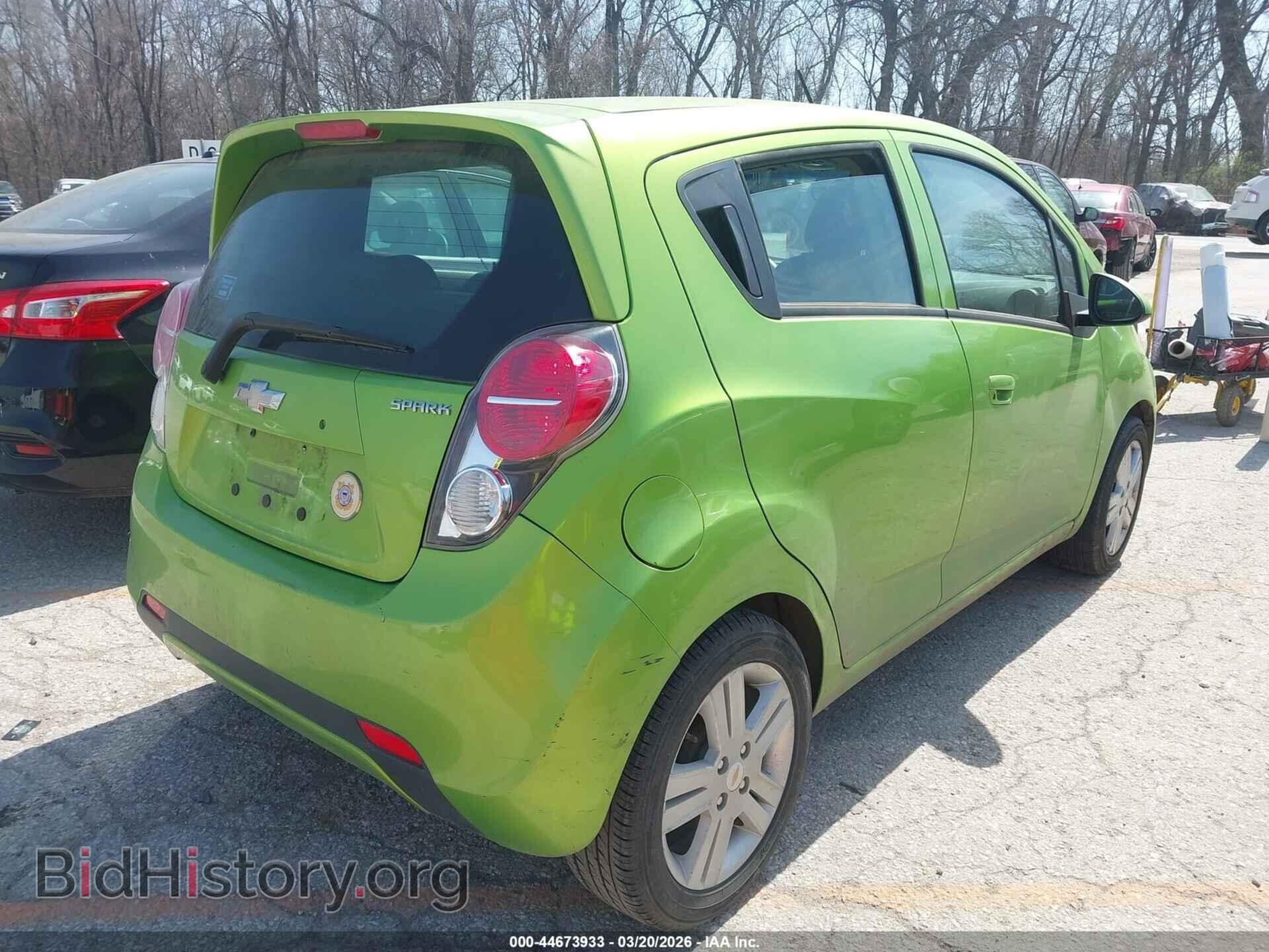 2014 CHEVROLET SPARK - VIN: KL8CD6S96EC503000 - Фото 4