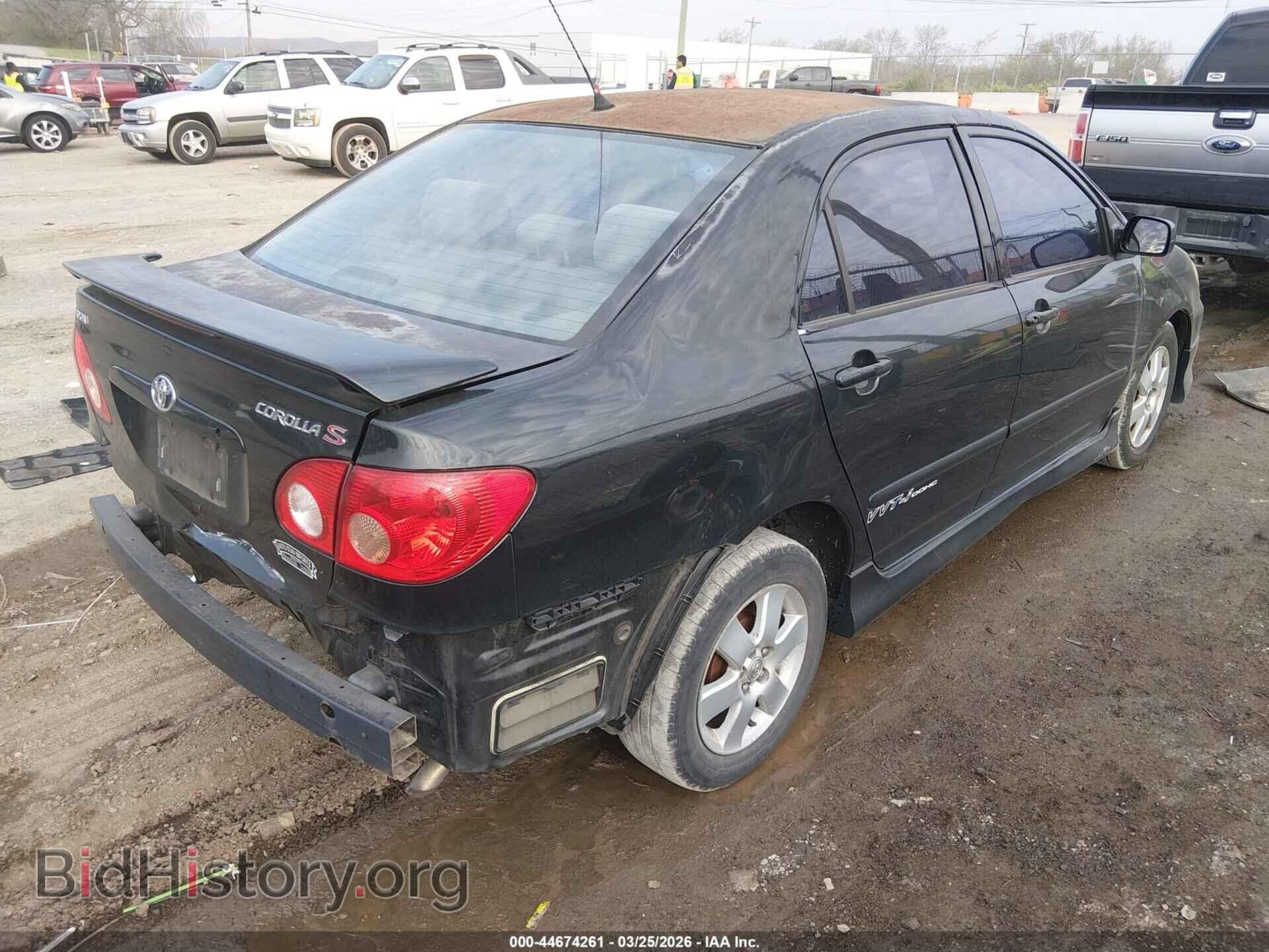 2007 TOYOTA COROLLA - VIN: 2T1BR32E87C768768 - Фото 4