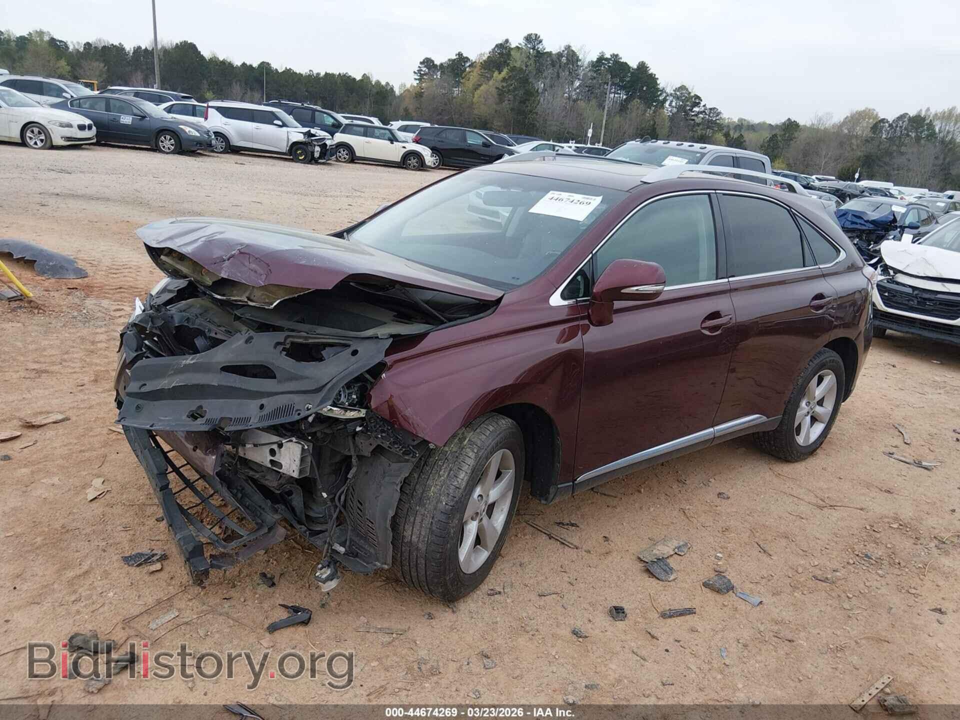 2014 LEXUS RX 350 - VIN: 2T2BK1BA7EC251976 - Фото 2