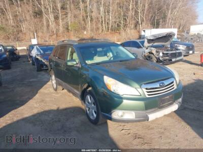 2011 Subaru OUTBACK 2.5I Premium, зеленый — VIN 4S4BRBCC5B3402674, IAAI