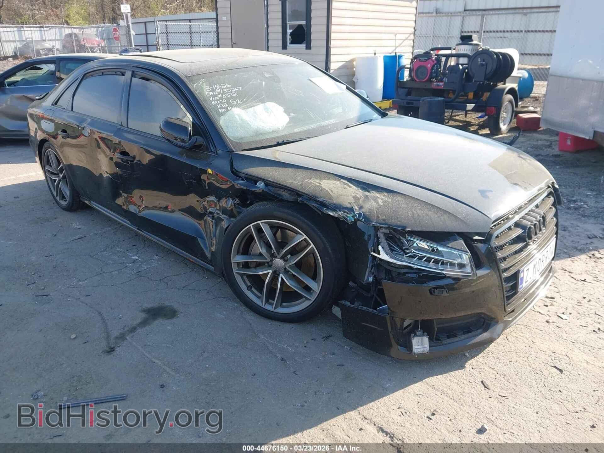 Photo WAU44AFD6HN010372 - AUDI A8 L 2017