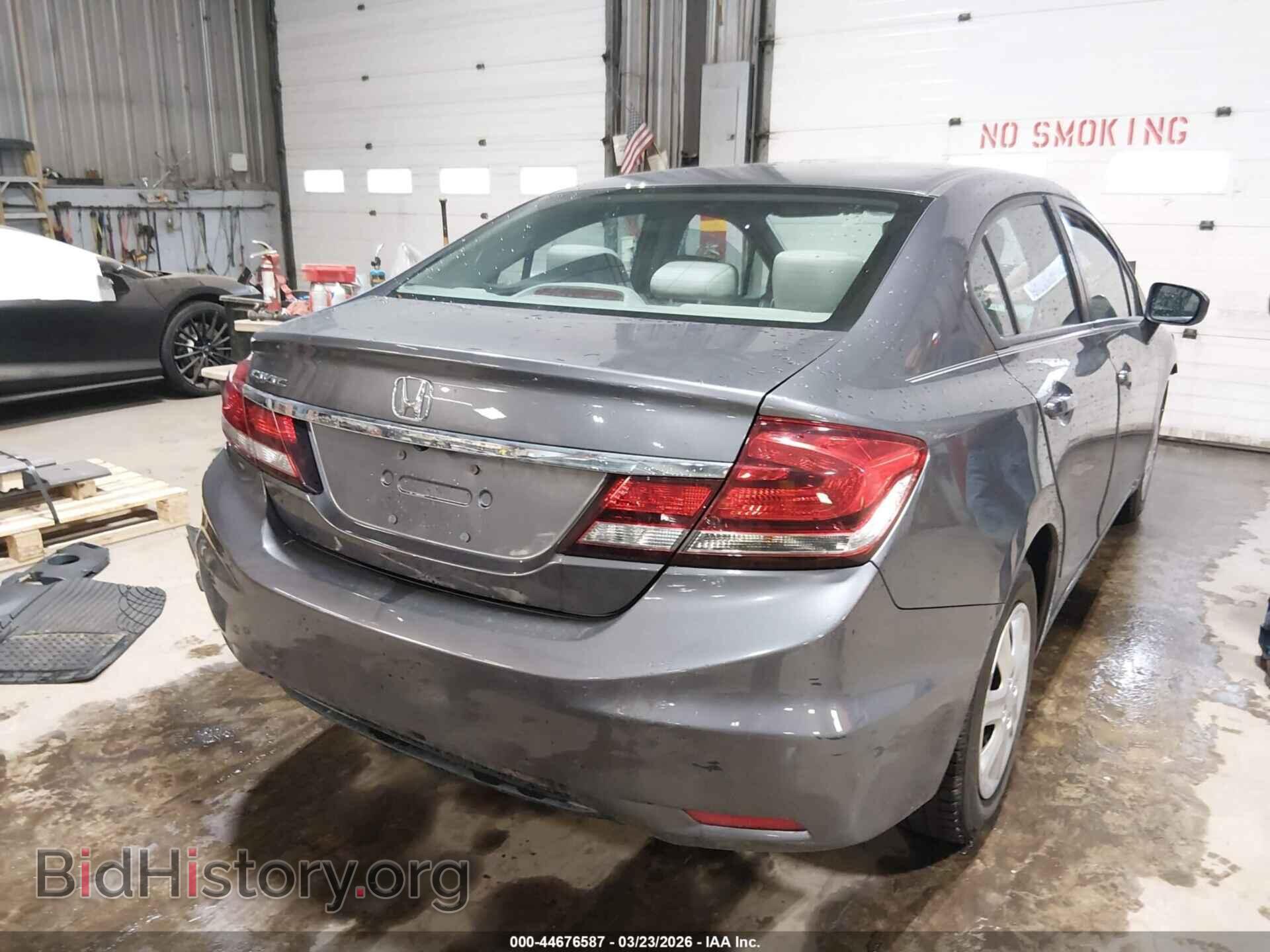 2014 HONDA CIVIC - VIN: 2HGFB2F59EH524478 - Фото 4