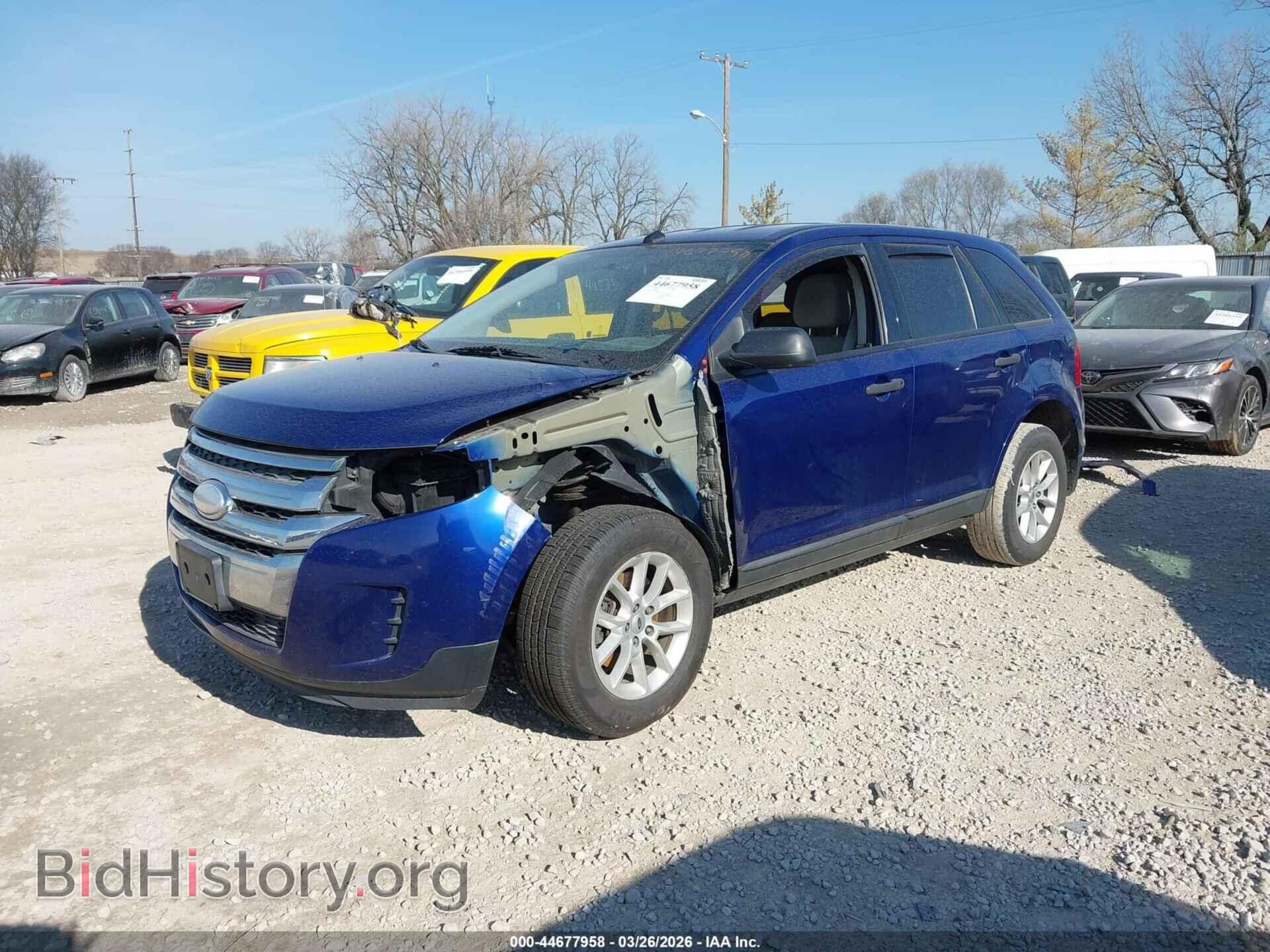 2013 FORD EDGE - VIN: 2FMDK3GC7DBB82096 - Photo 2