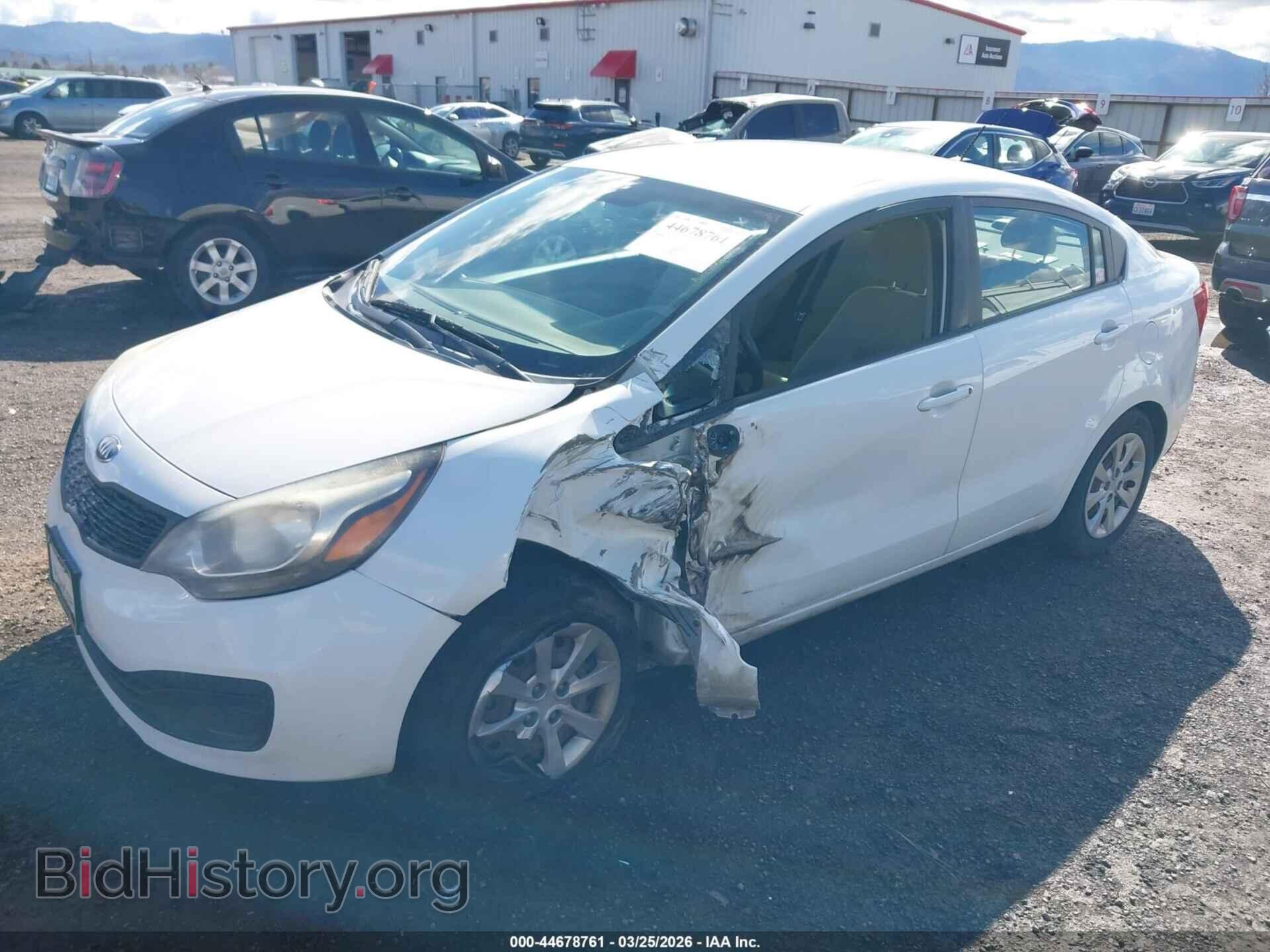 2013 KIA RIO - VIN: KNADM4A32D6231505 - Photo 2