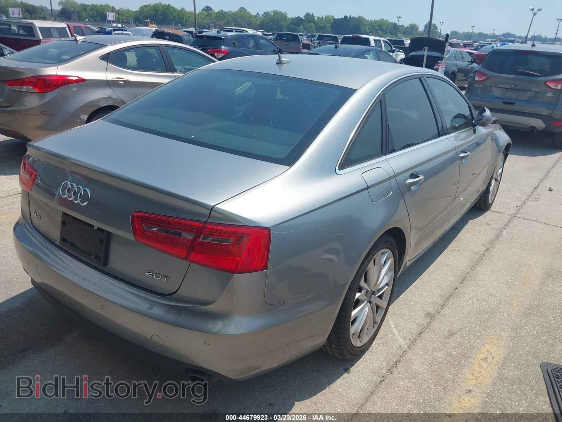 2012 AUDI A6 - VIN: WAUDFAFC5CN168924 - Фото 4