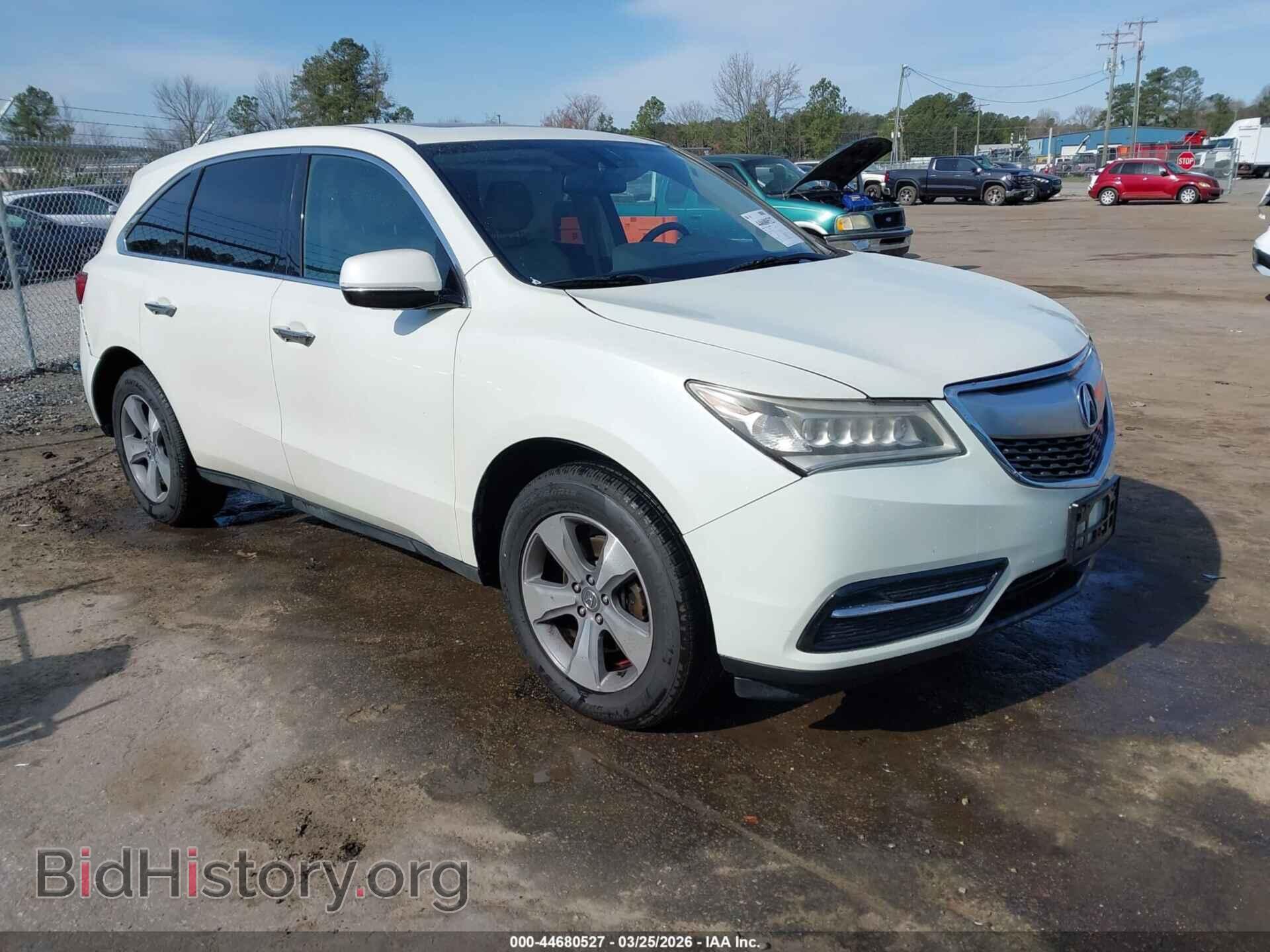 Photo 5FRYD4H28FB011356 - ACURA MDX 2015