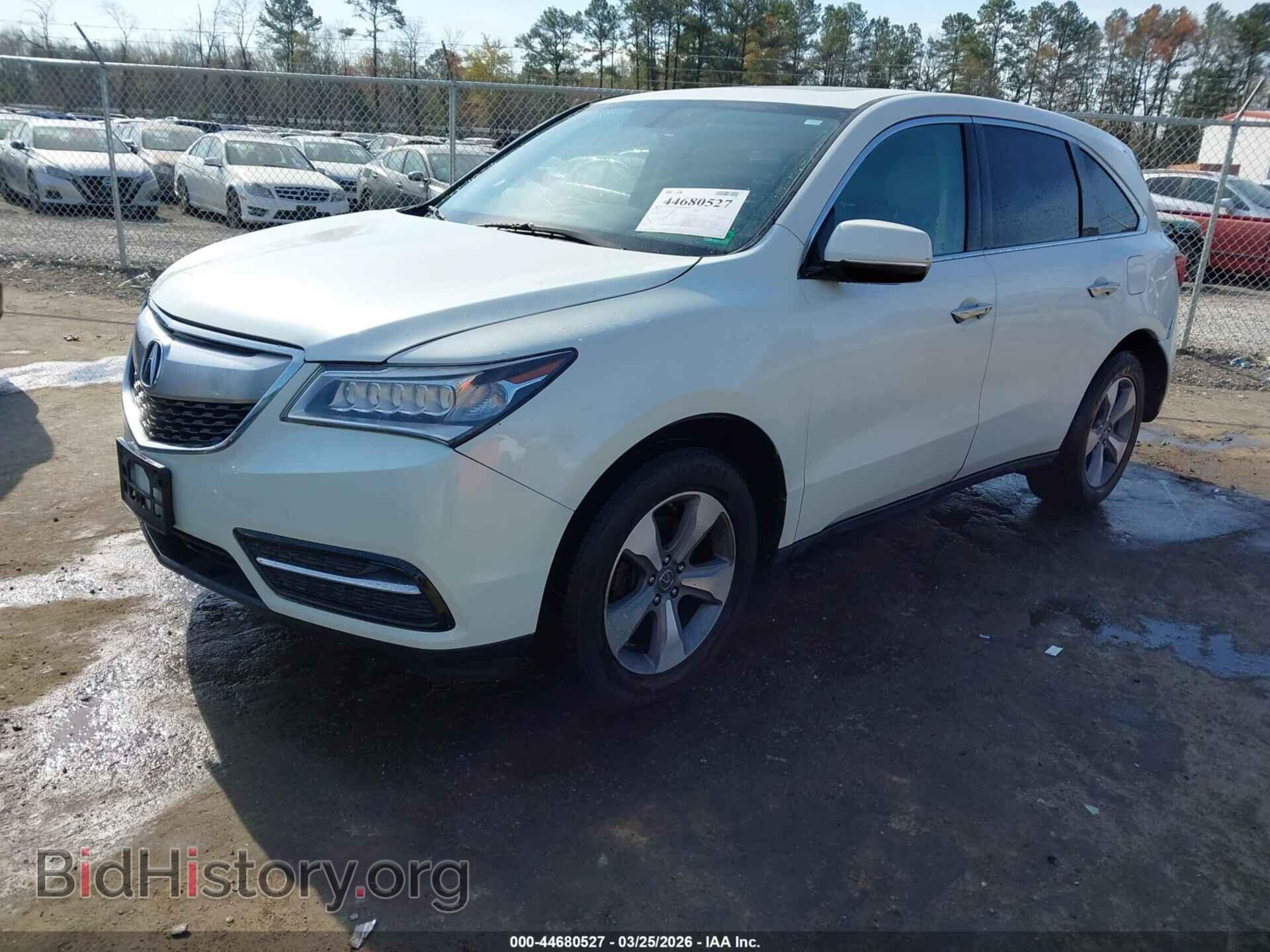 2015 ACURA MDX - VIN: 5FRYD4H28FB011356 - Photo 2