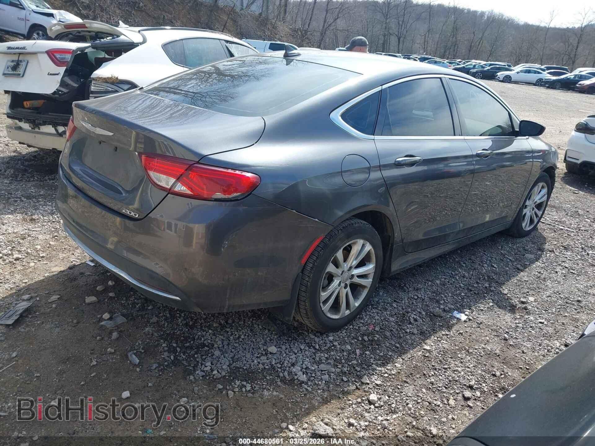 2016 CHRYSLER 200 - VIN: 1C3CCCAB2GN142244 - Photo 4