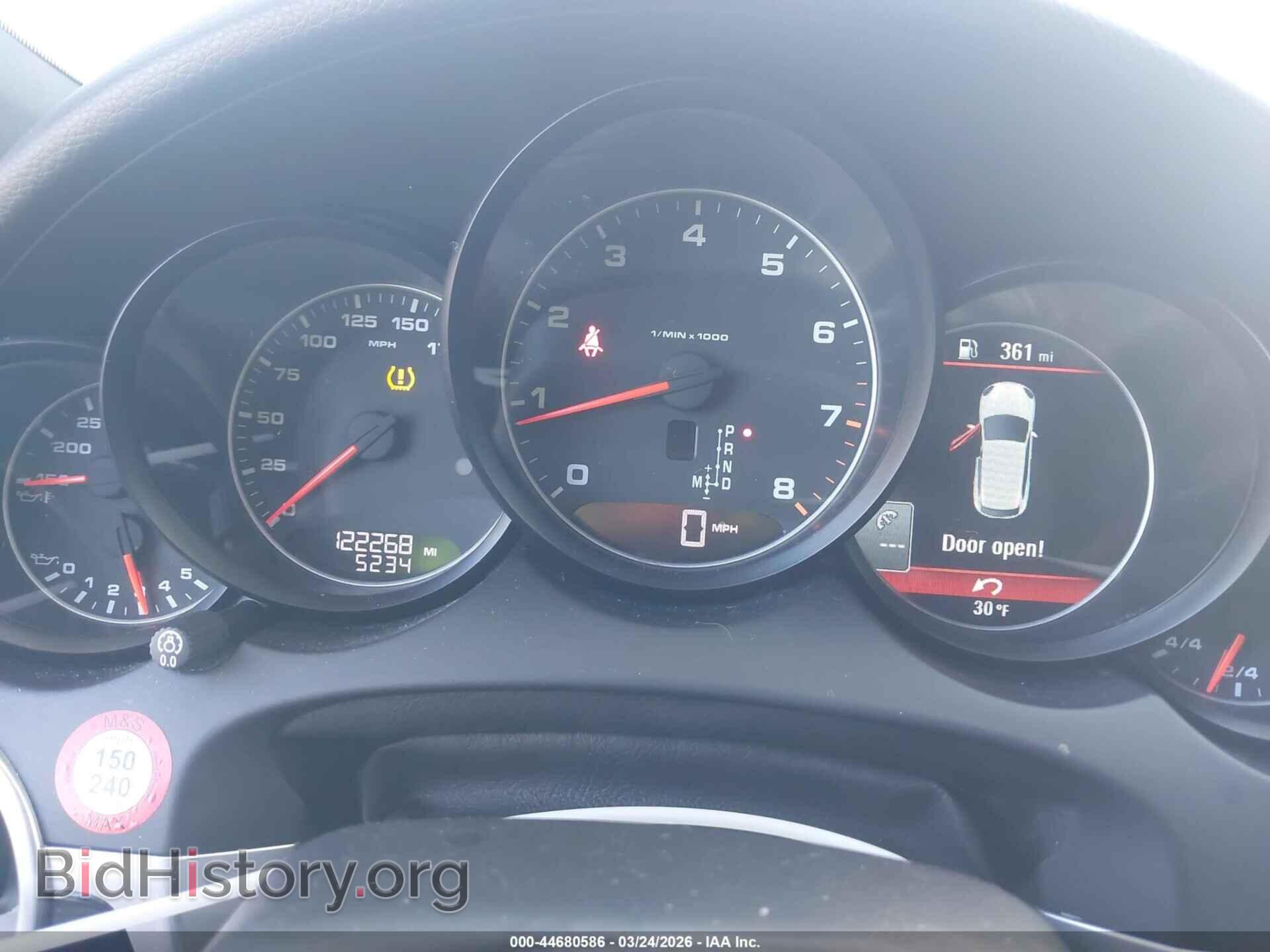 2013 PORSCHE CAYENNE - VIN: WP1AA2A21DLA01044 - Фото 7