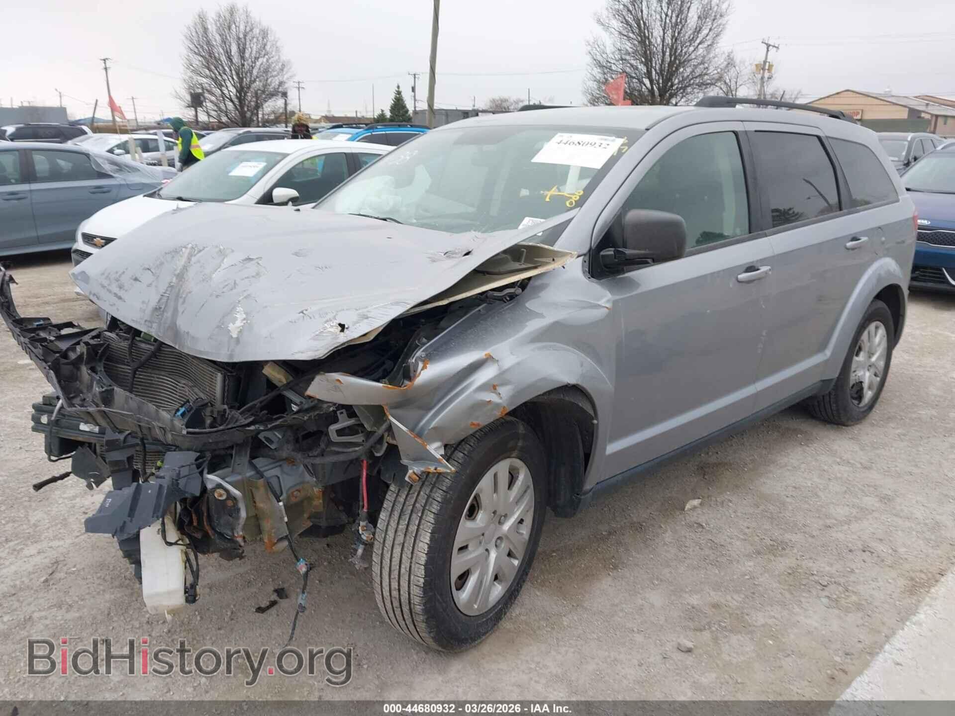 2016 DODGE JOURNEY - VIN: 3C4PDCAB9GT223025 - Фото 2