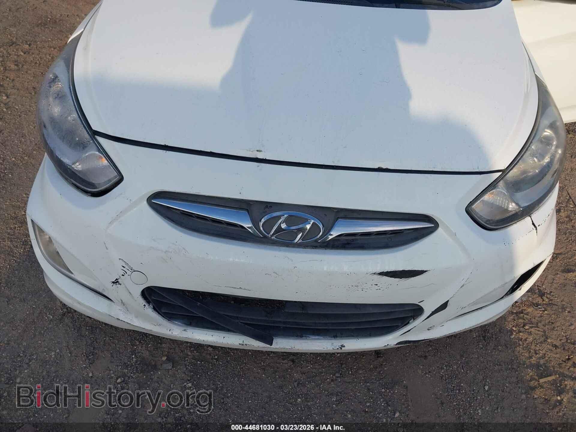 2013 HYUNDAI ACCENT - VIN: KMHCU5AE0DU122473 - Фото 6