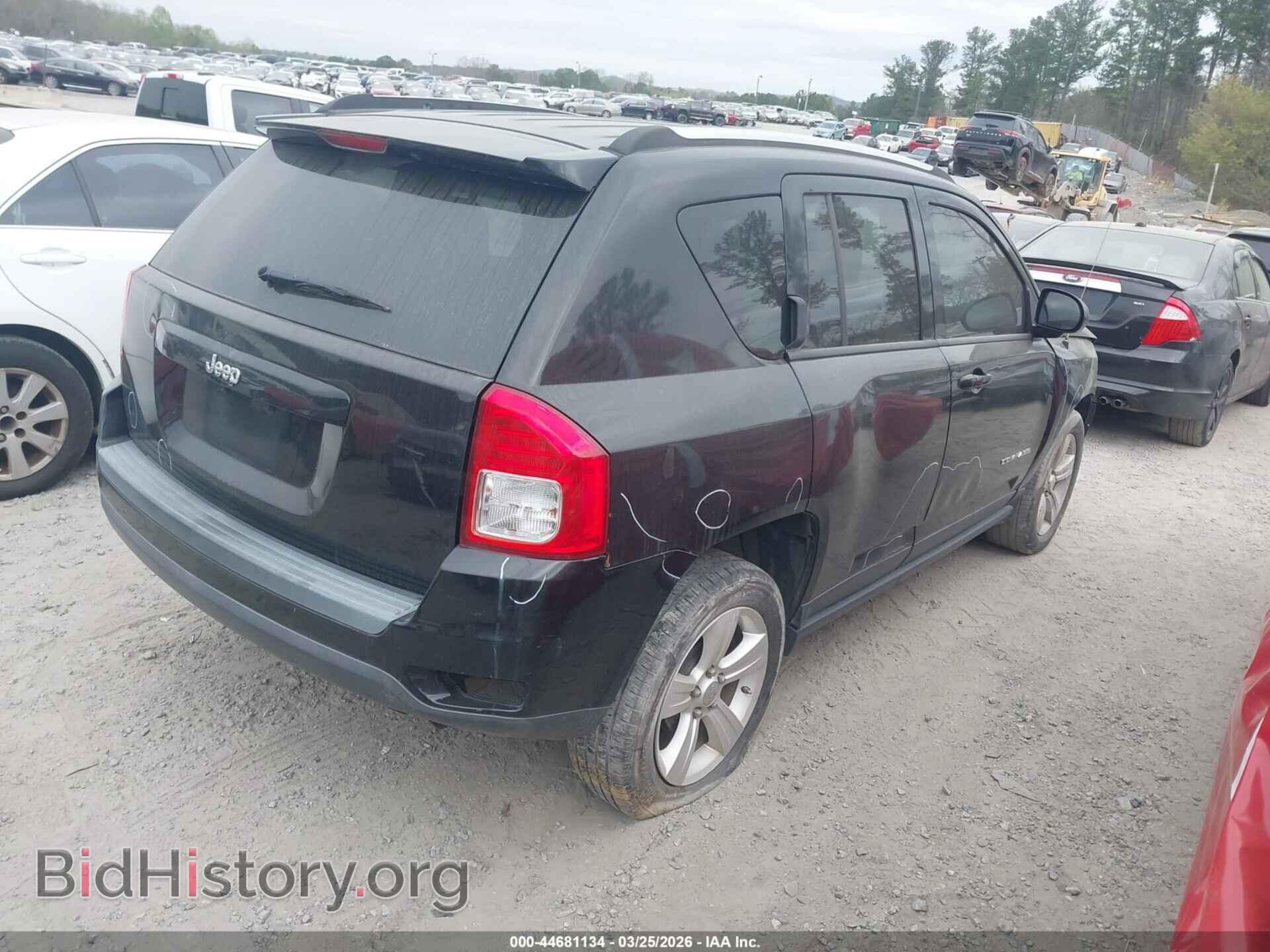 2012 JEEP COMPASS - VIN: 1C4NJCBA6CD601534 - Фото 4