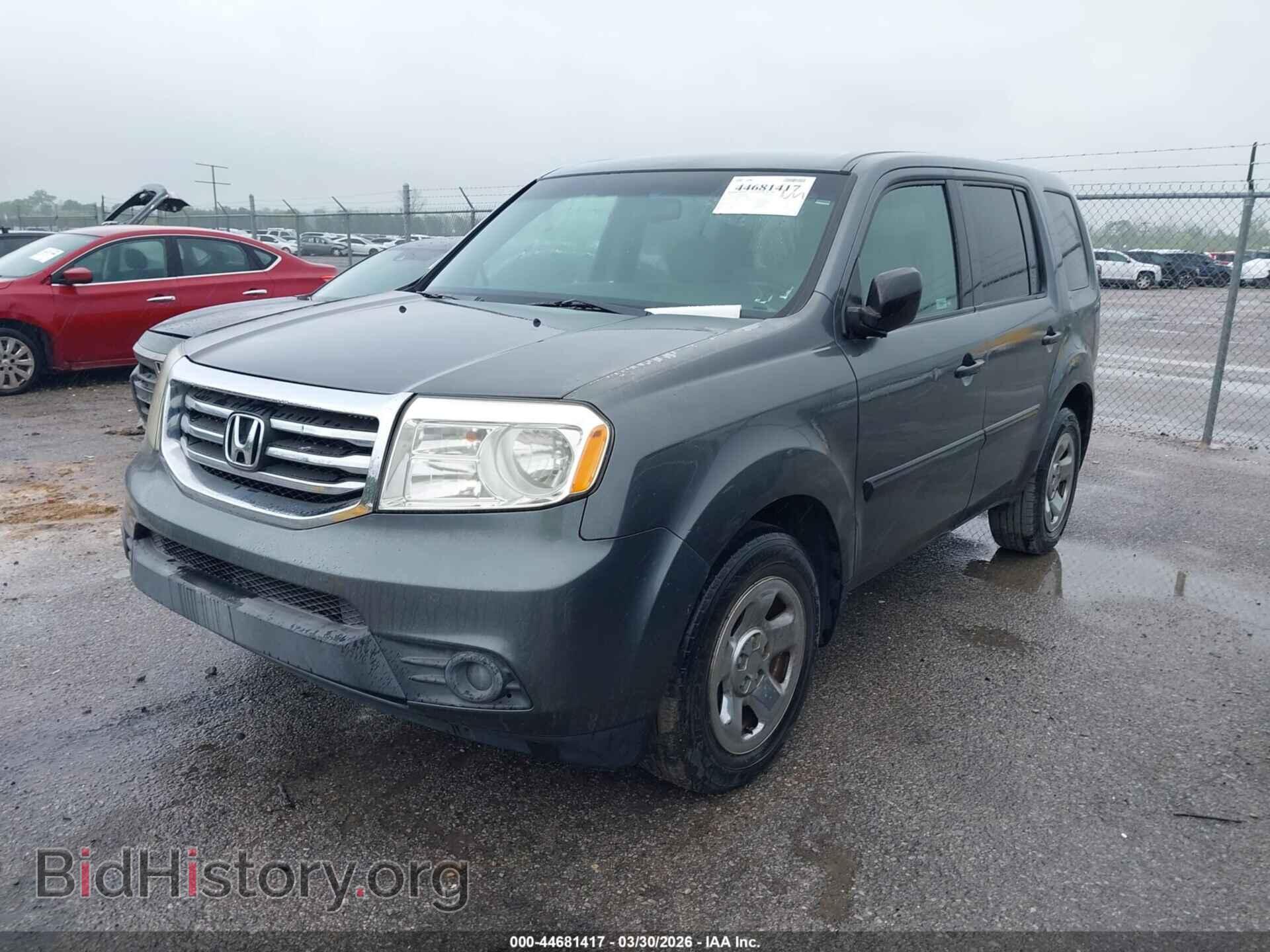 2012 HONDA PILOT - VIN: 5FNYF3H21CB038268 - Фото 2