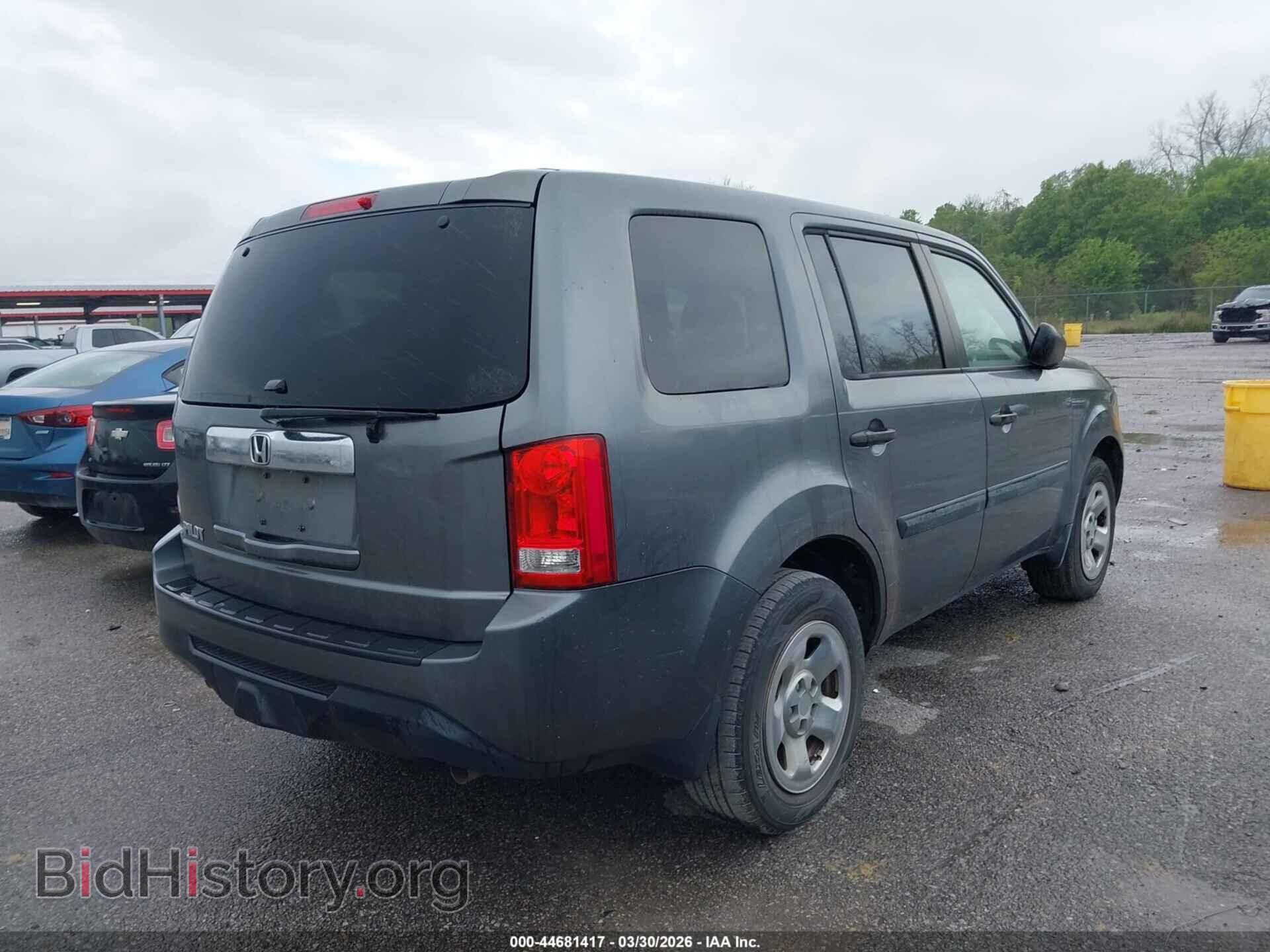 2012 HONDA PILOT - VIN: 5FNYF3H21CB038268 - Фото 4