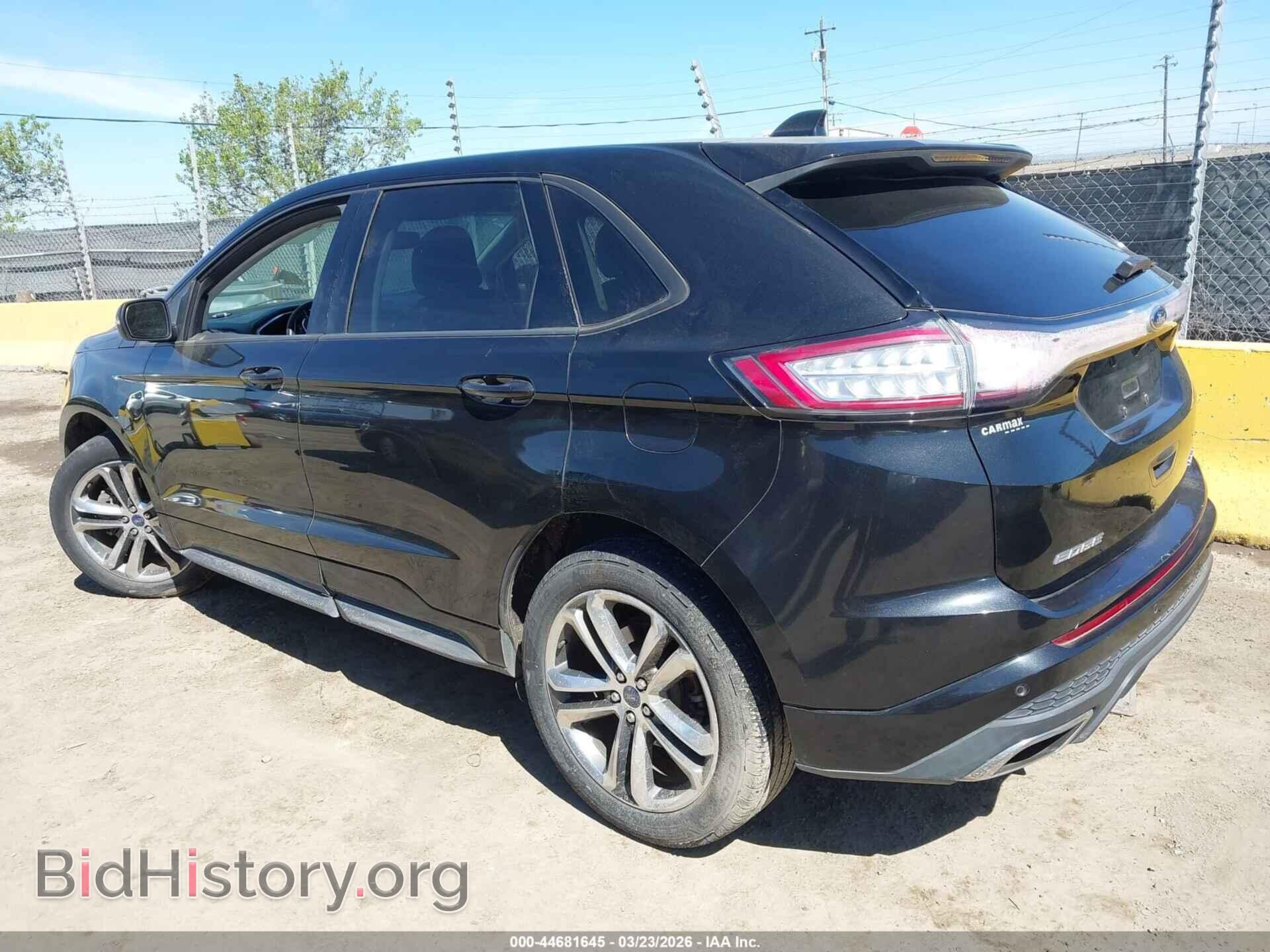 2015 FORD EDGE - VIN: 2FMTK4AP2FBB42489 - Фото 3