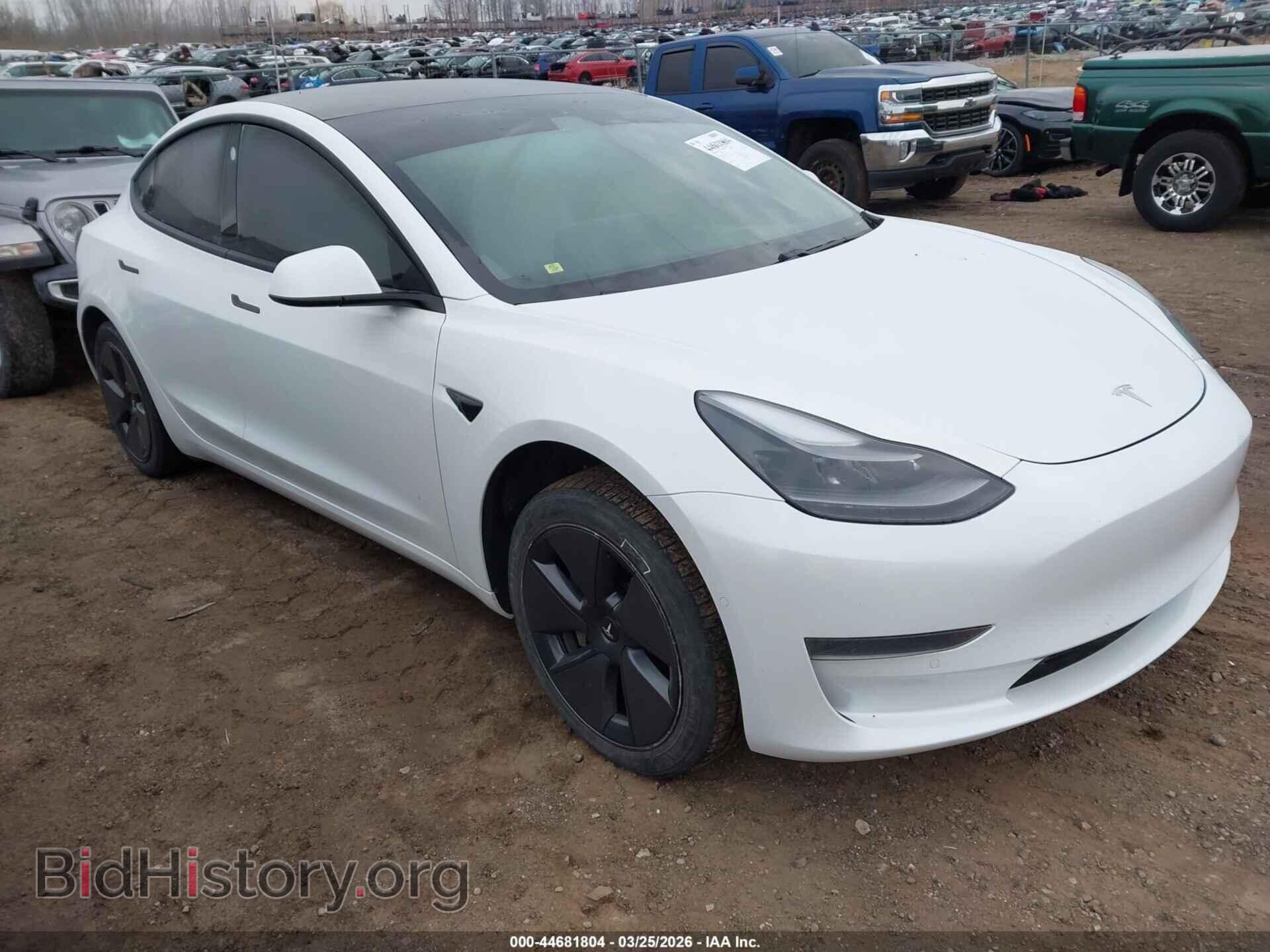 Photo 5YJ3E1EA8MF063795 - TESLA MODEL 3 2021