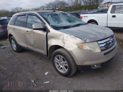 2007 Ford EDGE SEL, champagne — VIN 2FMDK38C17BA65102, IAAI