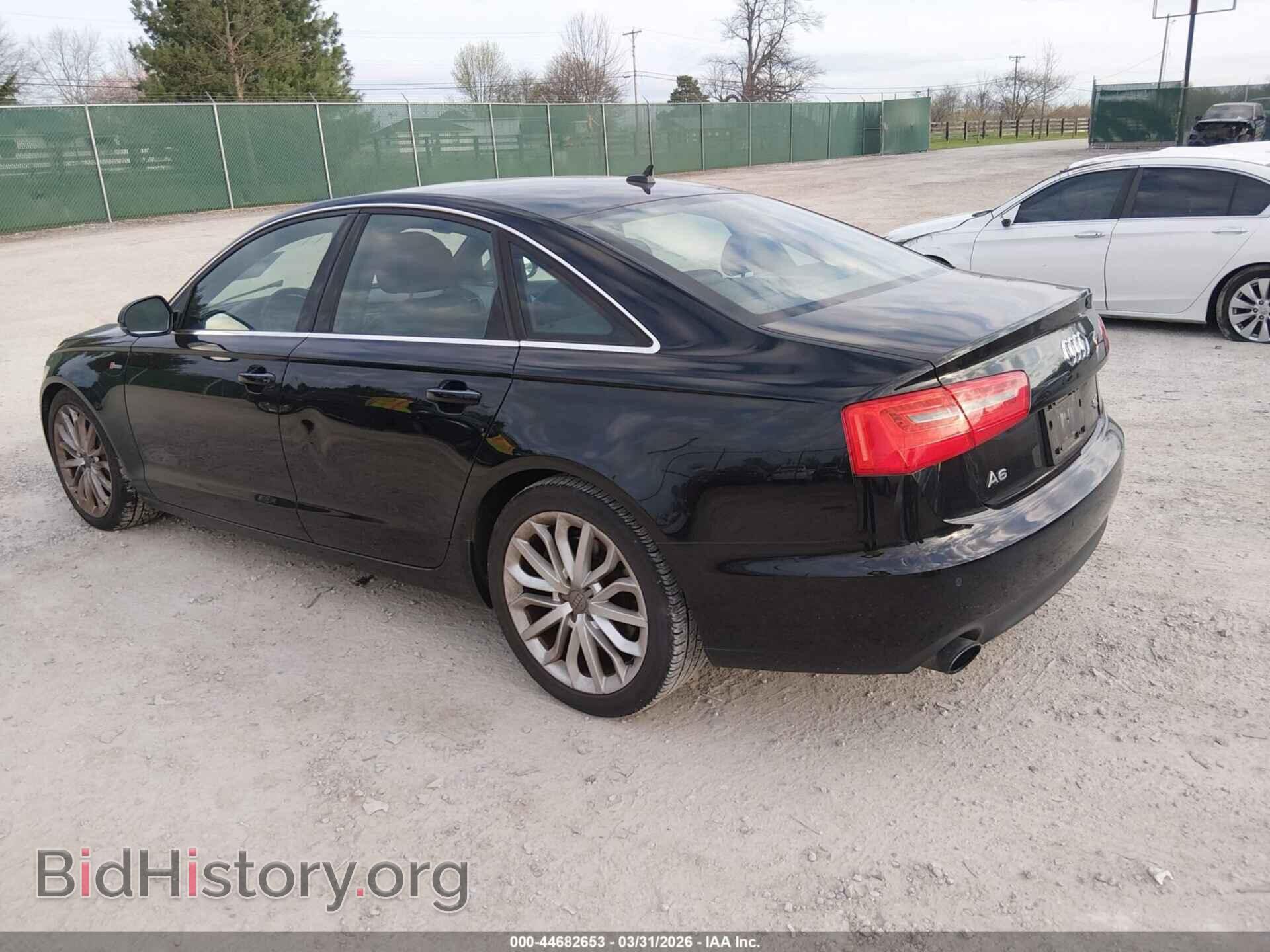 2013 AUDI A6 - VIN: WAUGGBFC4DN105413 - Фото 3