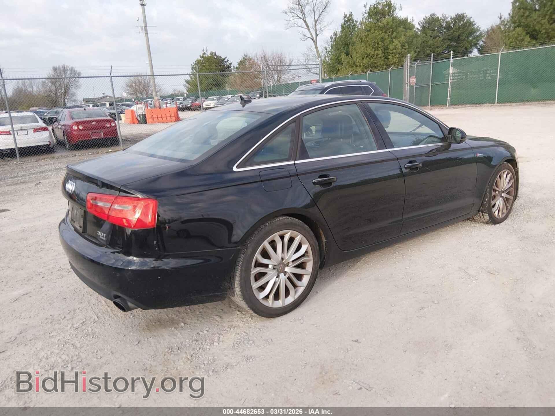 2013 AUDI A6 - VIN: WAUGGBFC4DN105413 - Фото 4