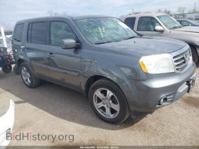 2013 Honda PILOT EX-L, серый — VIN 5FNYF4H5XDB041509, IAAI