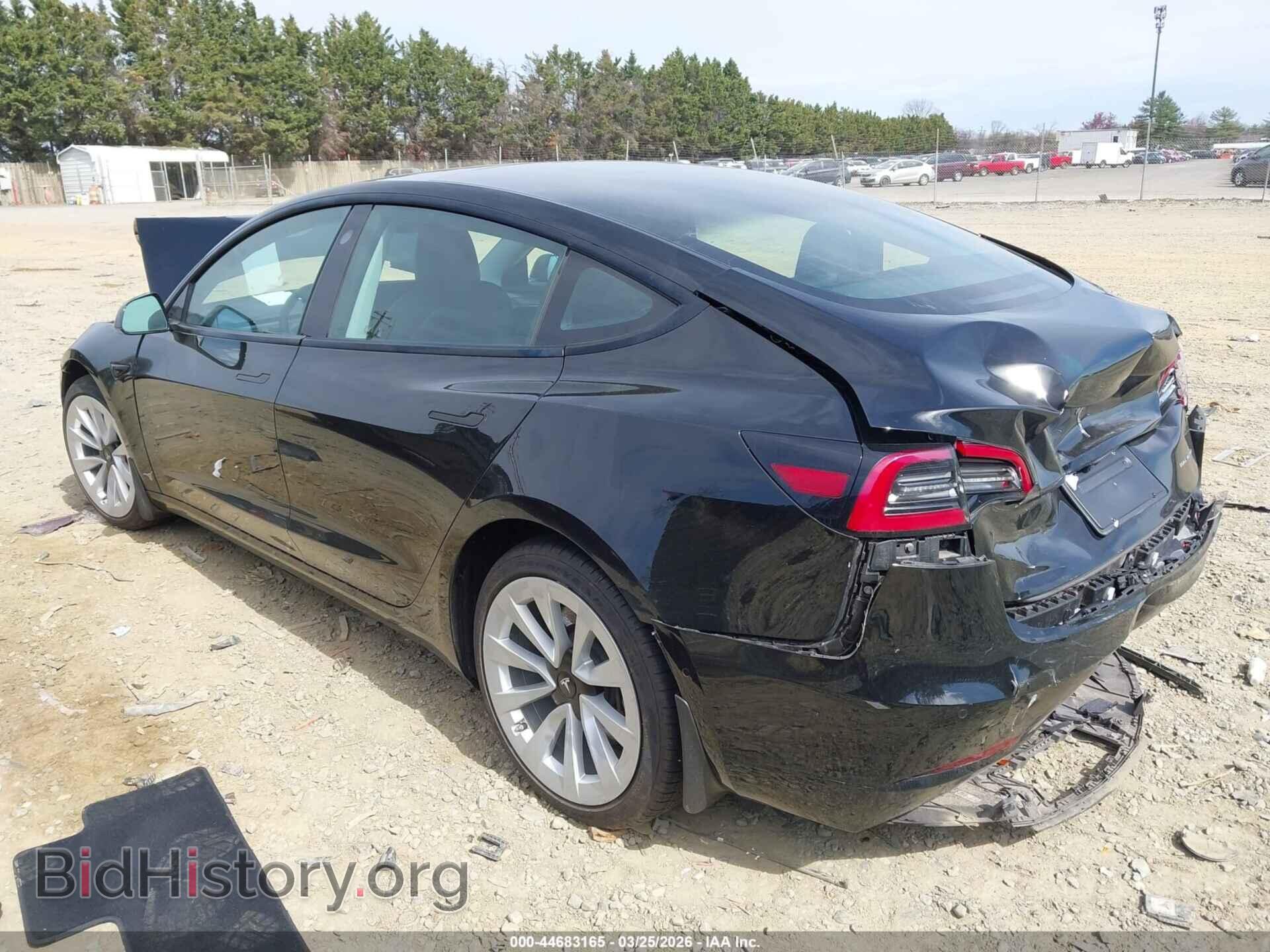 2022 TESLA MODEL 3 - VIN: 5YJ3E1EB8NF121169 - Фото 3