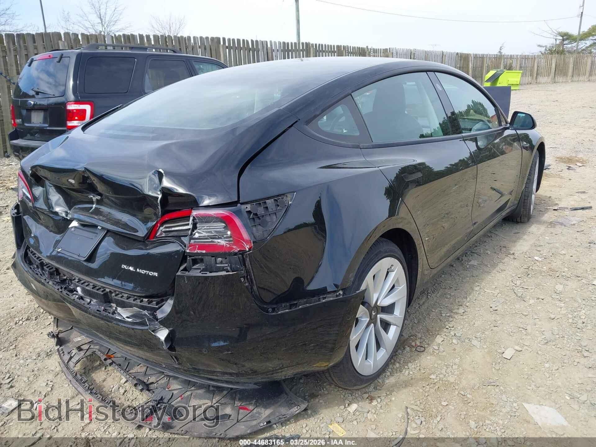 2022 TESLA MODEL 3 - VIN: 5YJ3E1EB8NF121169 - Фото 4
