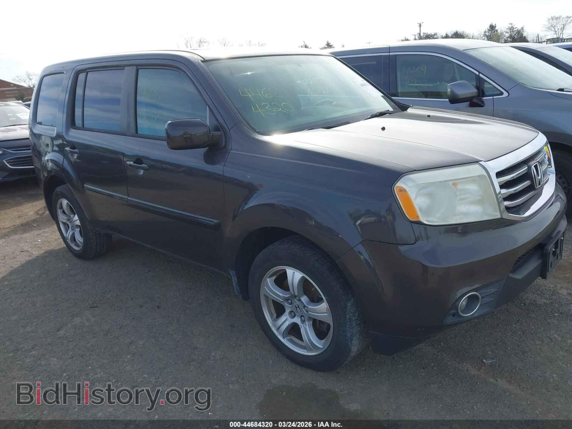 Фотография 5FNYF4H59DB080236 - HONDA PILOT 2013