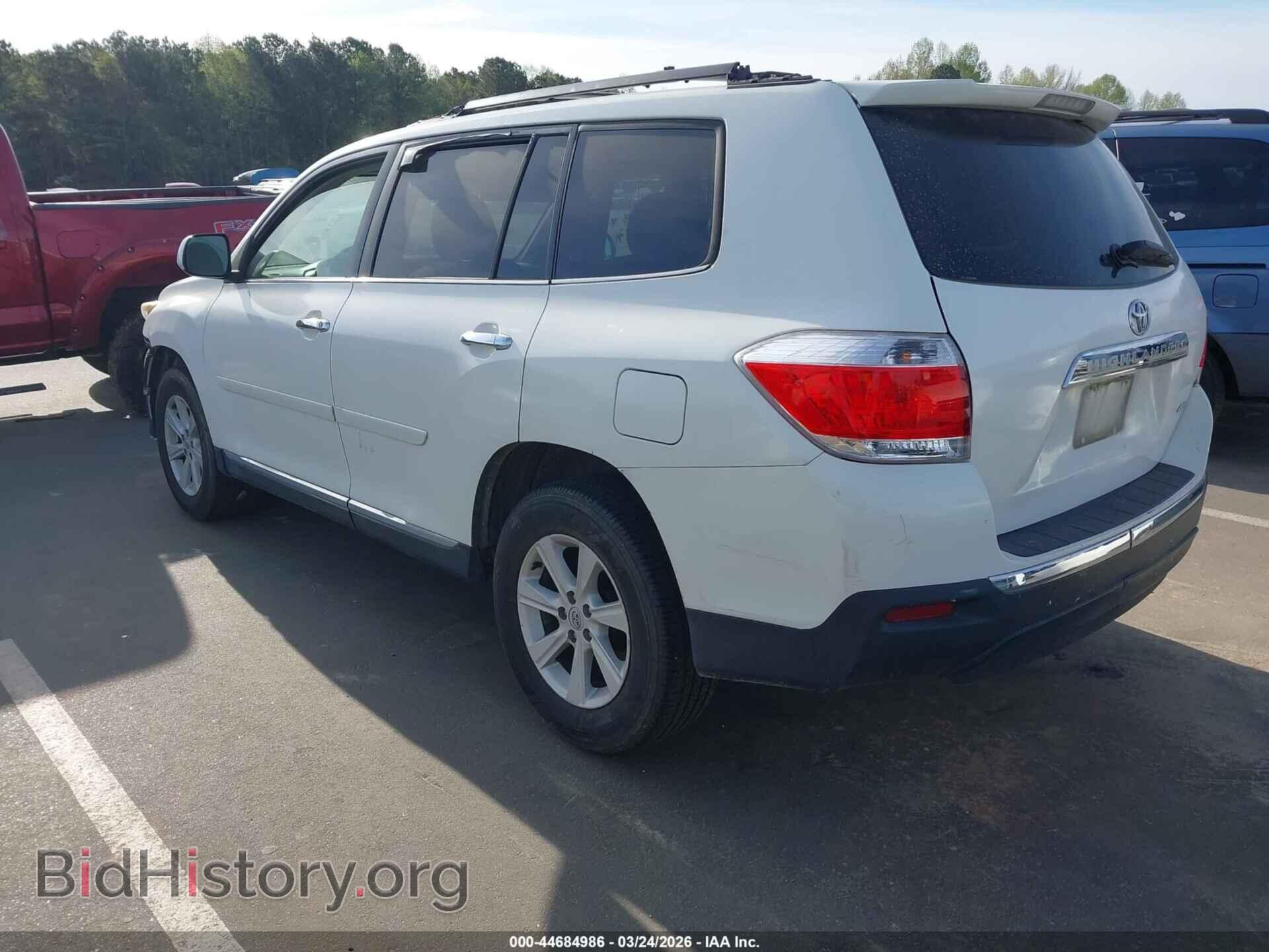 2012 TOYOTA HIGHLANDER - VIN: 5TDBK3EH4CS140461 - Фото 3
