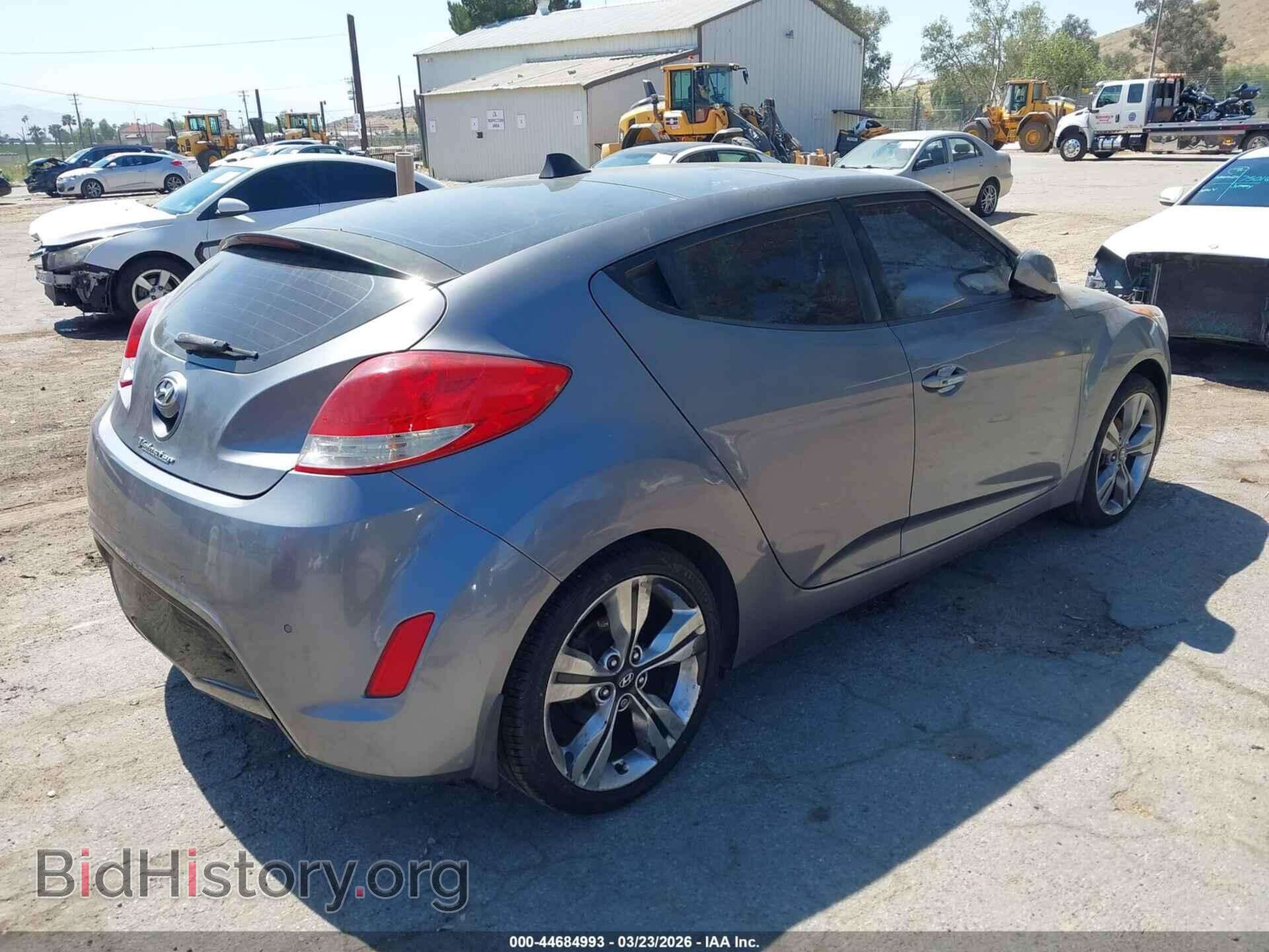 2012 HYUNDAI VELOSTER - VIN: KMHTC6AD1CU070026 - Photo 4