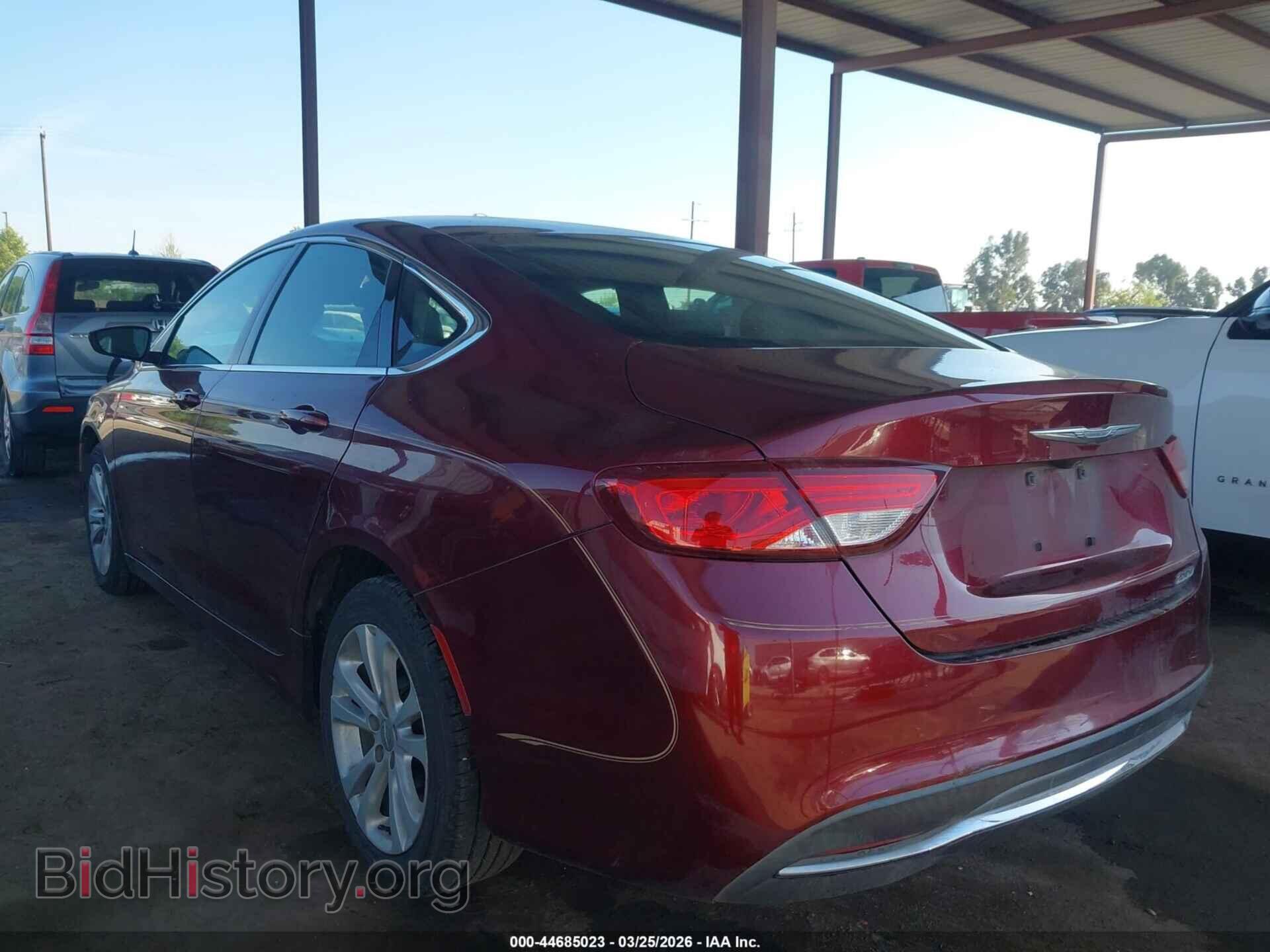 2016 CHRYSLER 200 - VIN: 1C3CCCAB0GN124258 - Фото 3