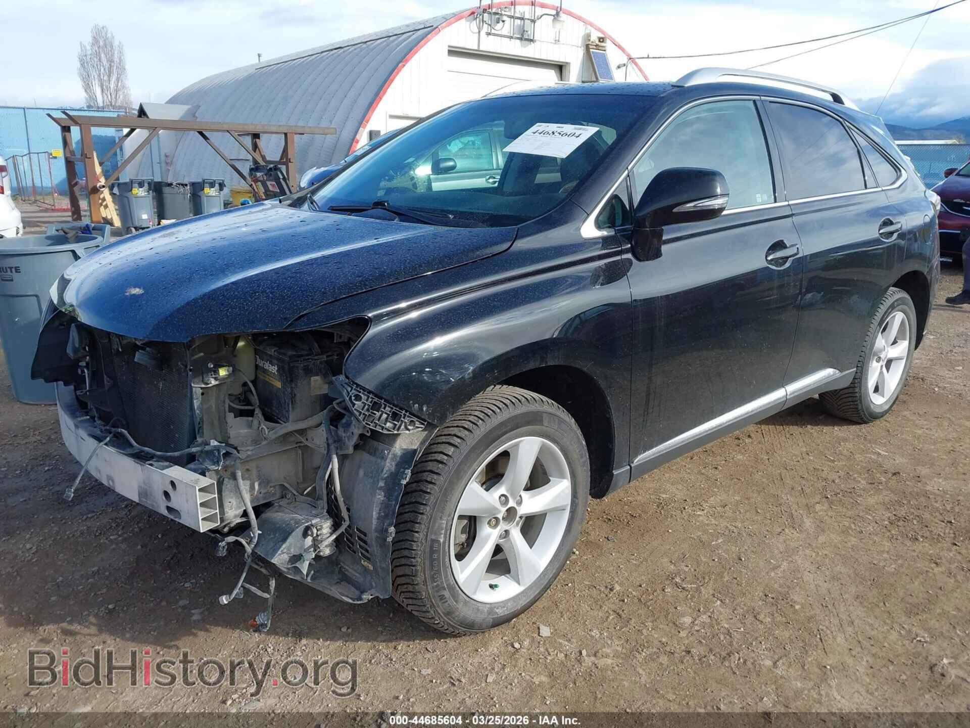 2011 LEXUS RX 350 - VIN: 2T2BK1BA5BC102445 - Фото 2