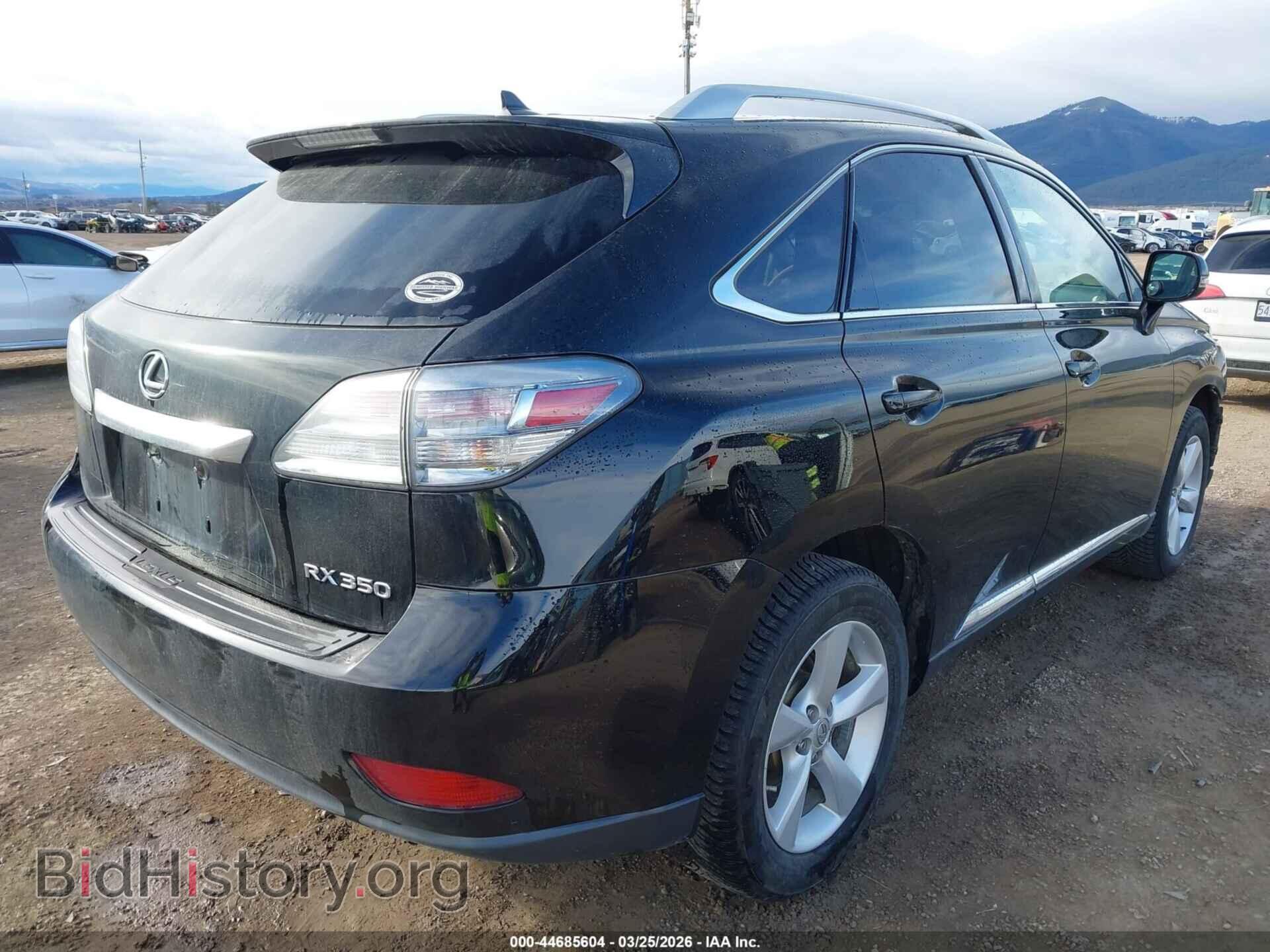 2011 LEXUS RX 350 - VIN: 2T2BK1BA5BC102445 - Фото 4
