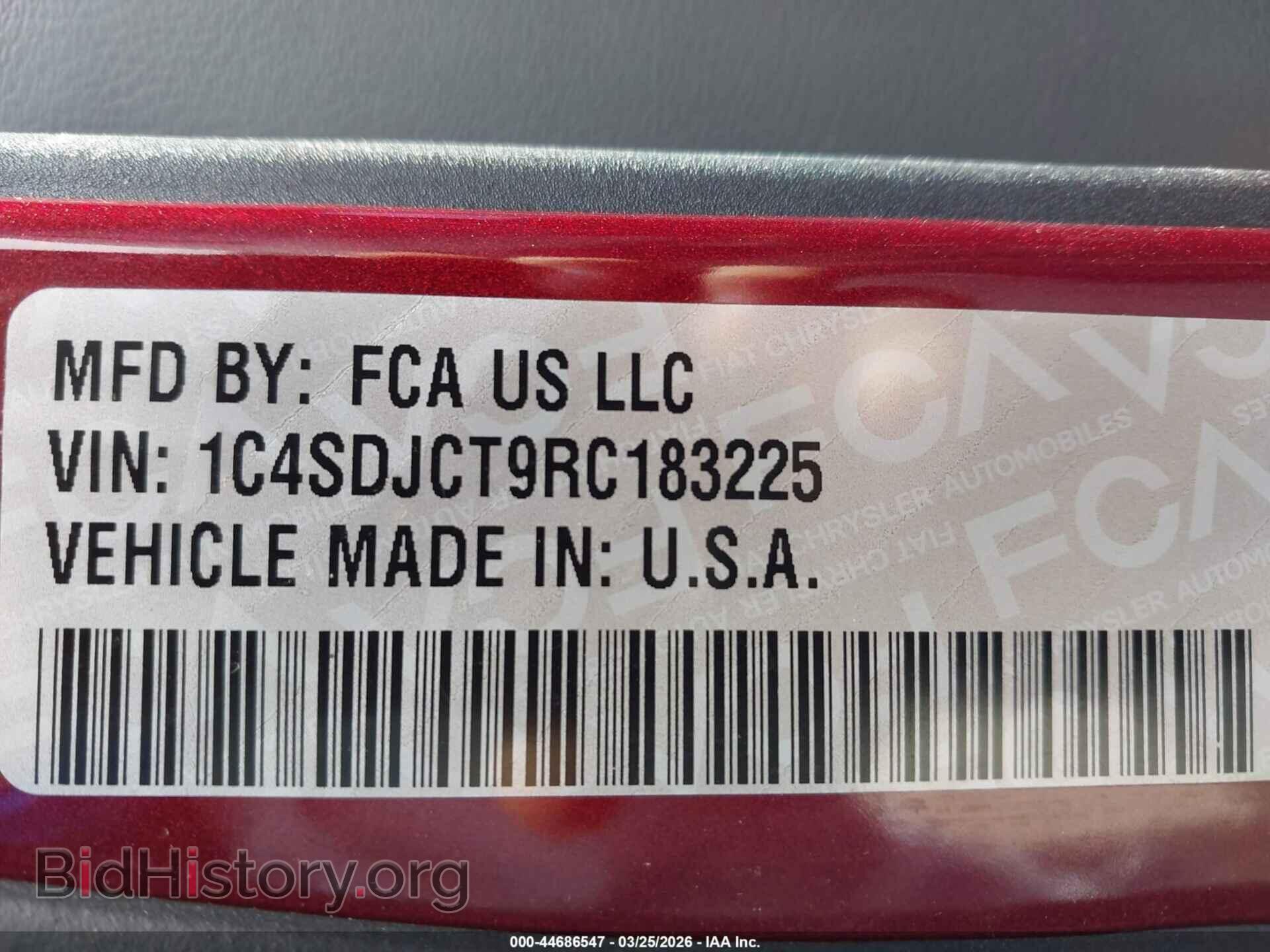 2024 DODGE DURANGO - VIN: 1C4SDJCT9RC183225 - Photo 9