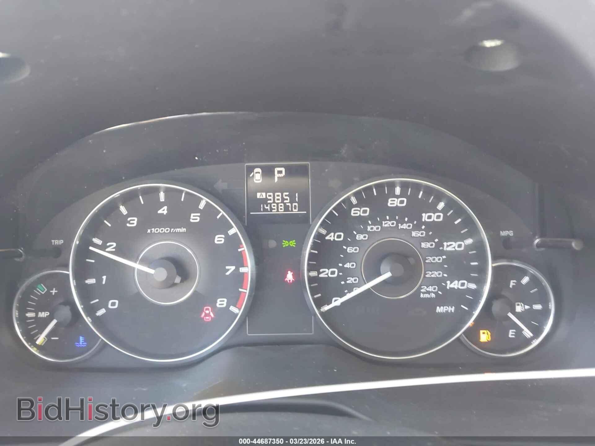 2011 SUBARU OUTBACK - VIN: 4S4BRBLC6B3379891 - Фото 7