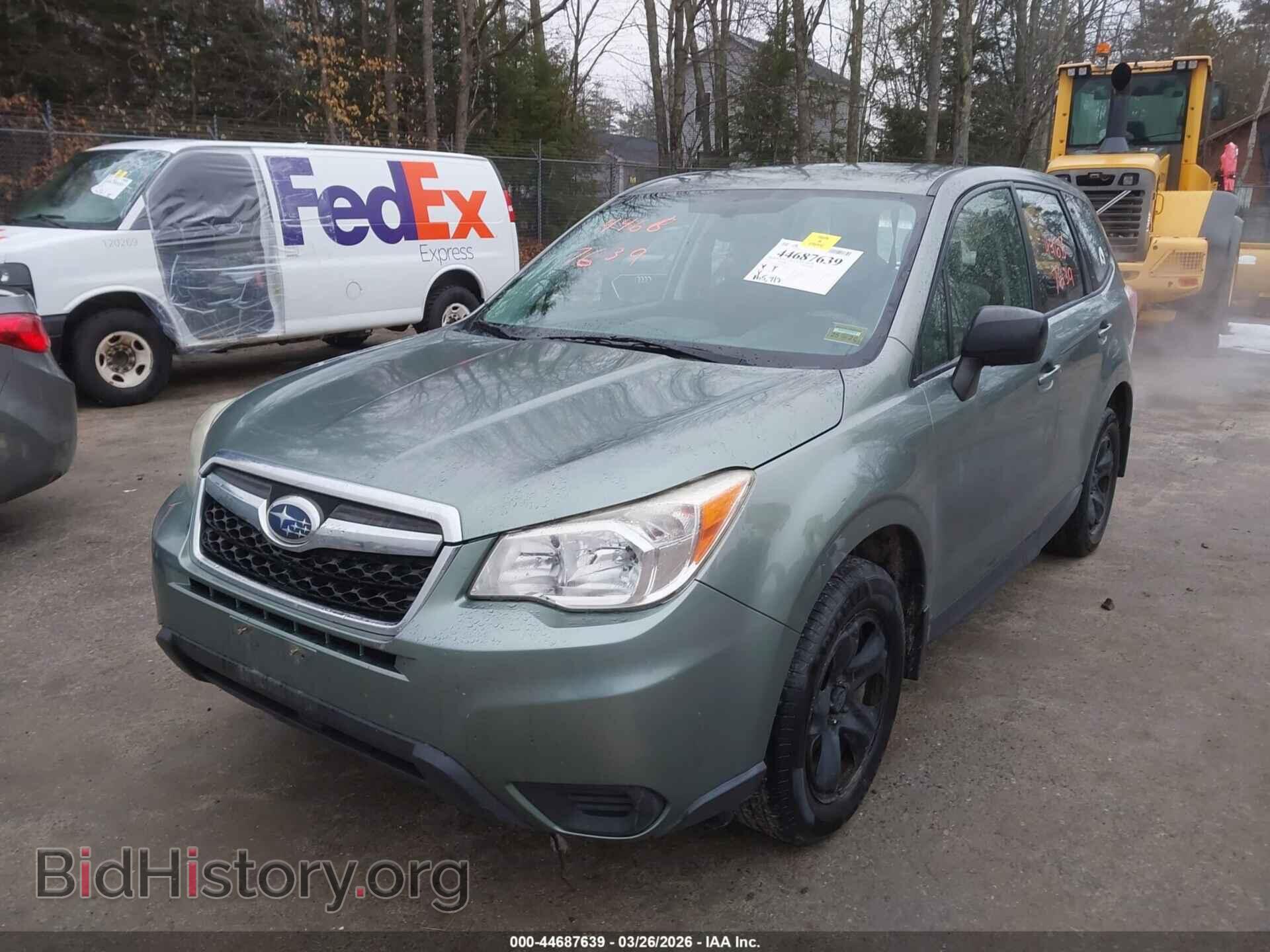 2014 SUBARU FORESTER - VIN: JF2SJAAC0EH423031 - Фото 2