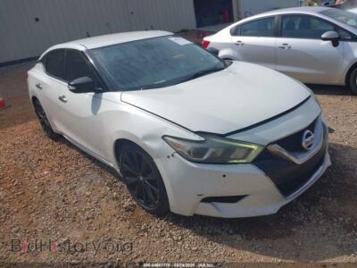 2017 Nissan MAXIMA 3.5 SR, white — VIN 1N4AA6AP2HC451348, IAAI