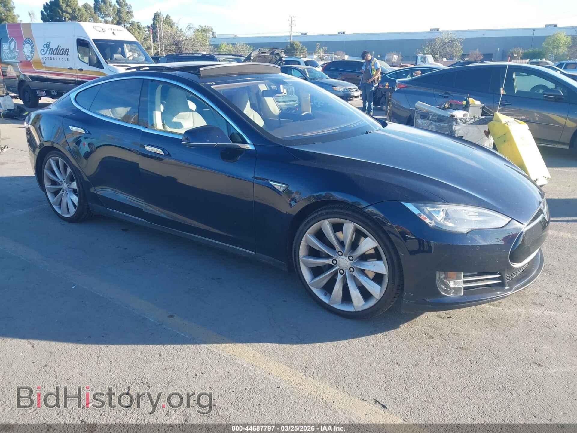 Фотография 5YJSA1CP9DFP21607 - TESLA MODEL S 2013