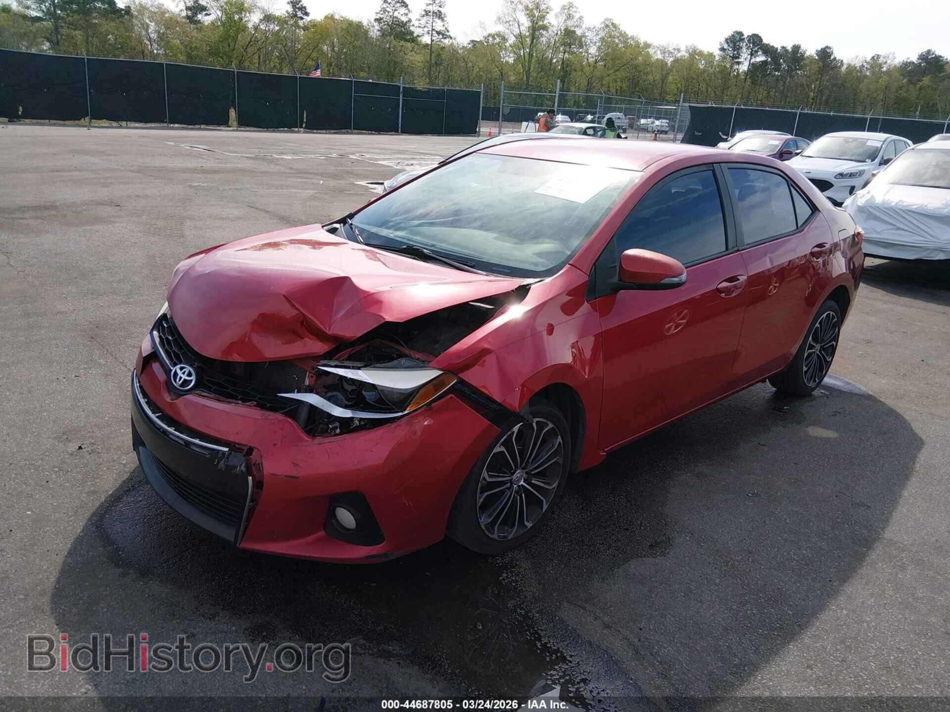 2014 TOYOTA COROLLA - VIN: 2T1BURHEXEC008959 - Фото 2