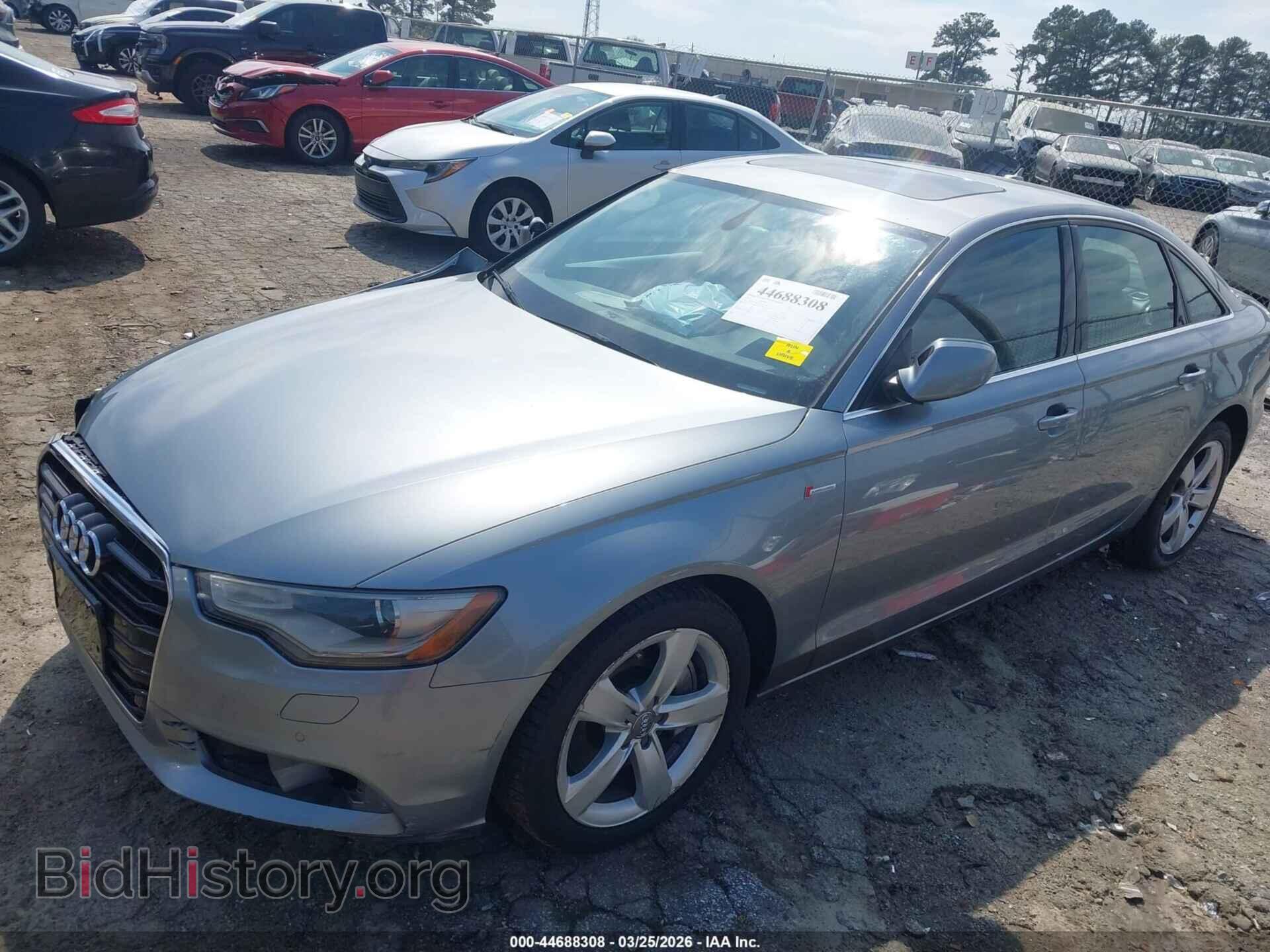 2012 AUDI A6 - VIN: WAUBGAFC3CN014068 - Фото 2