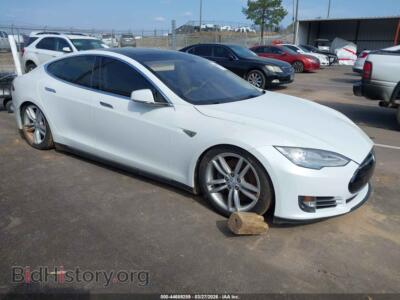 2013 Tesla MODEL S, белый — VIN 5YJSA1DN2DFP26998, IAAI