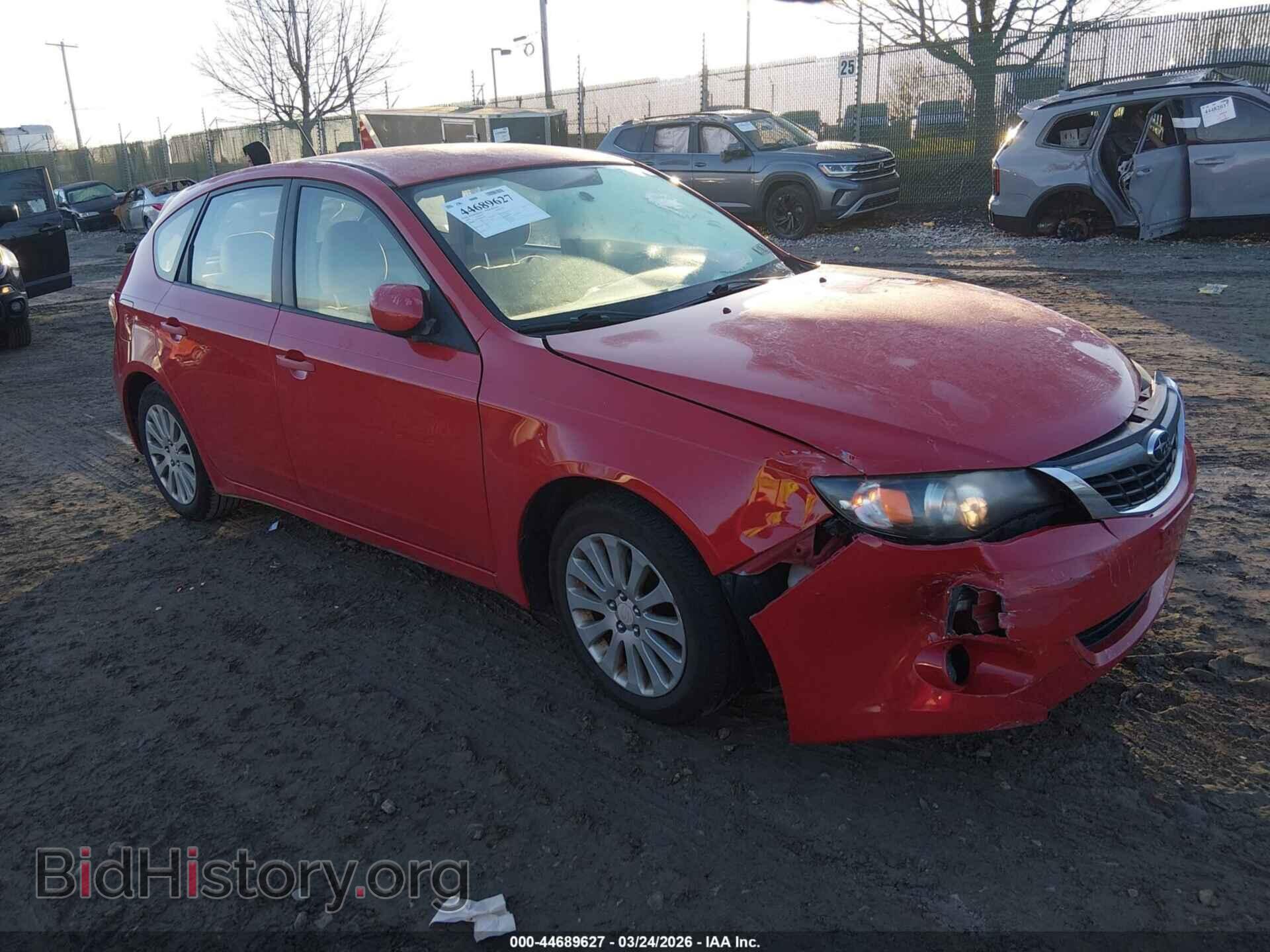 Фотография JF1GH61668H807803 - SUBARU IMPREZA 2008