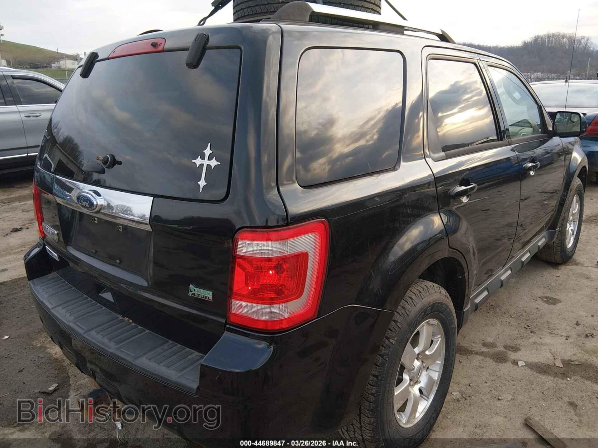 2011 FORD ESCAPE - VIN: 1FMCU9EG4BKC40358 - Фото 4