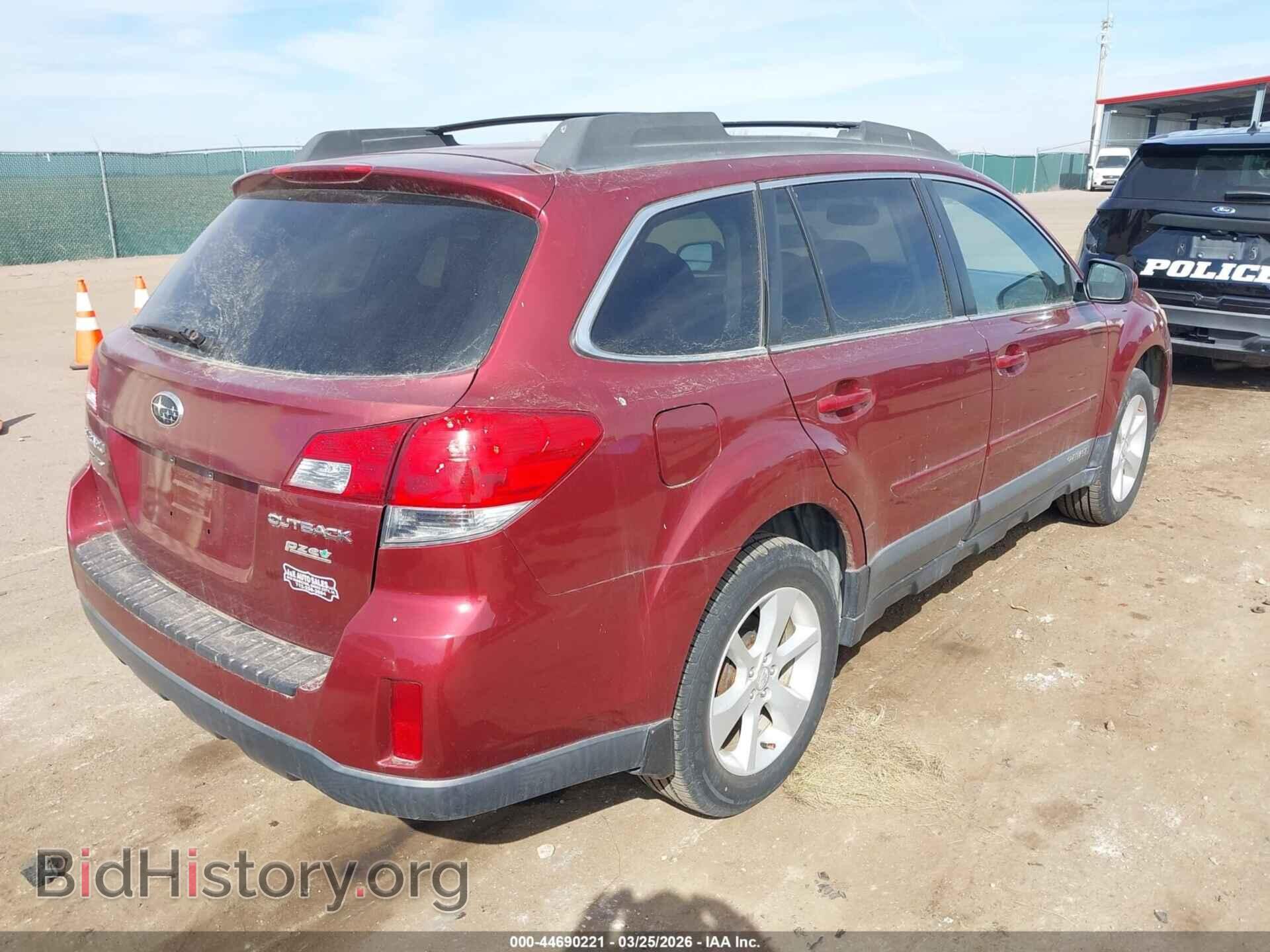2013 SUBARU OUTBACK - VIN: 4S4BRBGC3D3264484 - Фото 4
