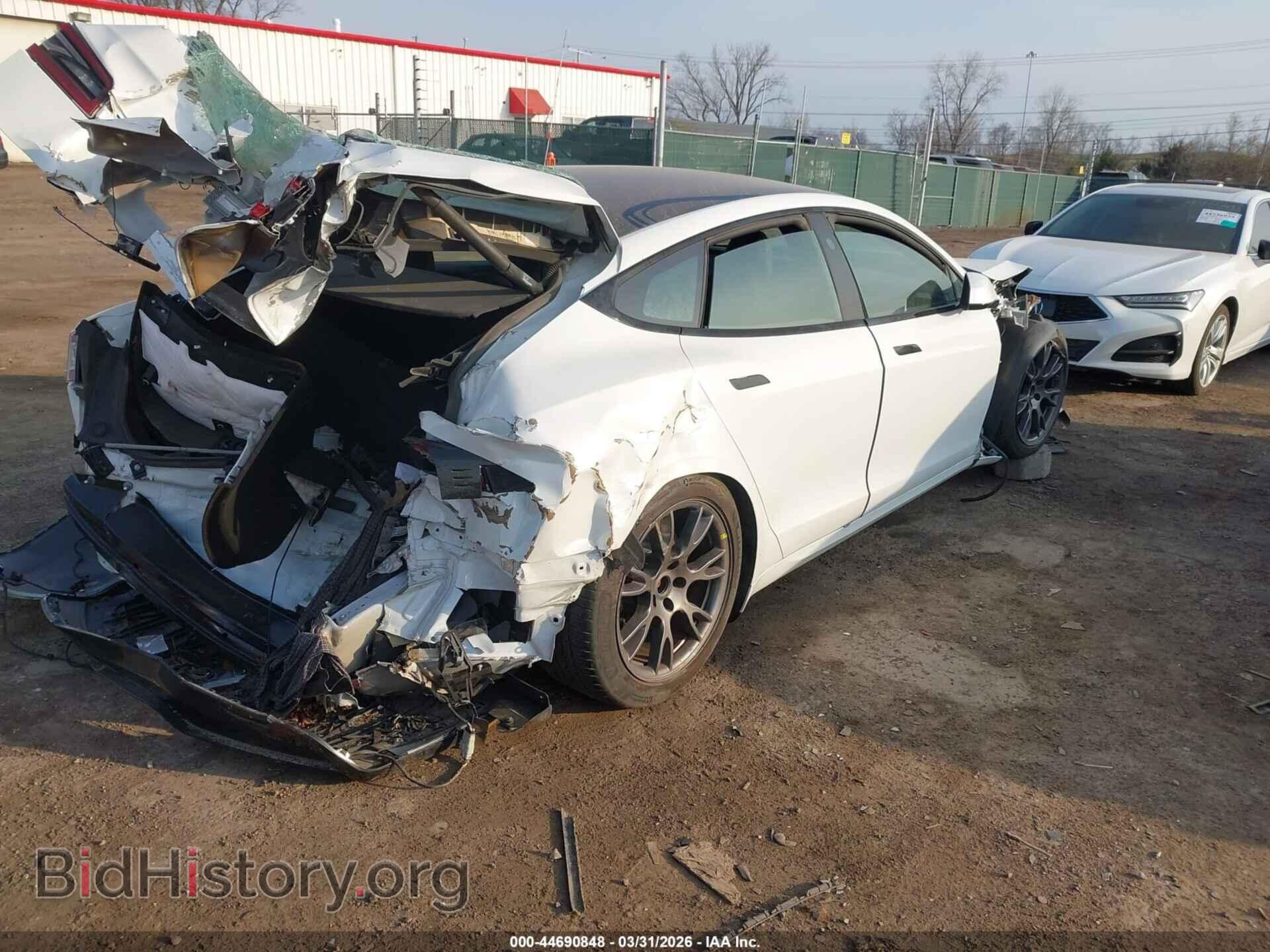 2021 TESLA MODEL S - VIN: 5YJSA1E59MF442069 - Фото 4