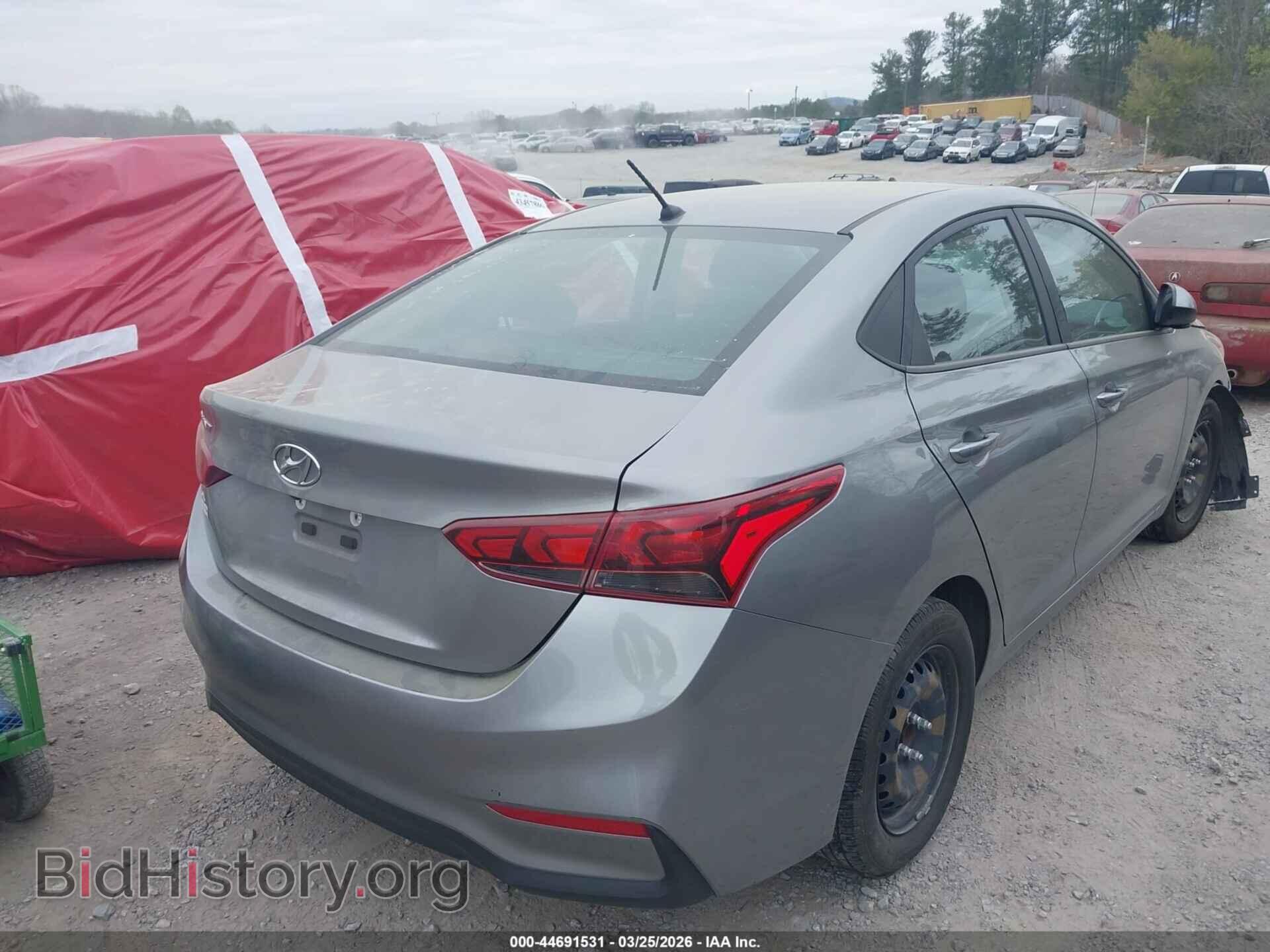 2022 HYUNDAI ACCENT - VIN: 3KPC24A67NE162014 - Фото 4