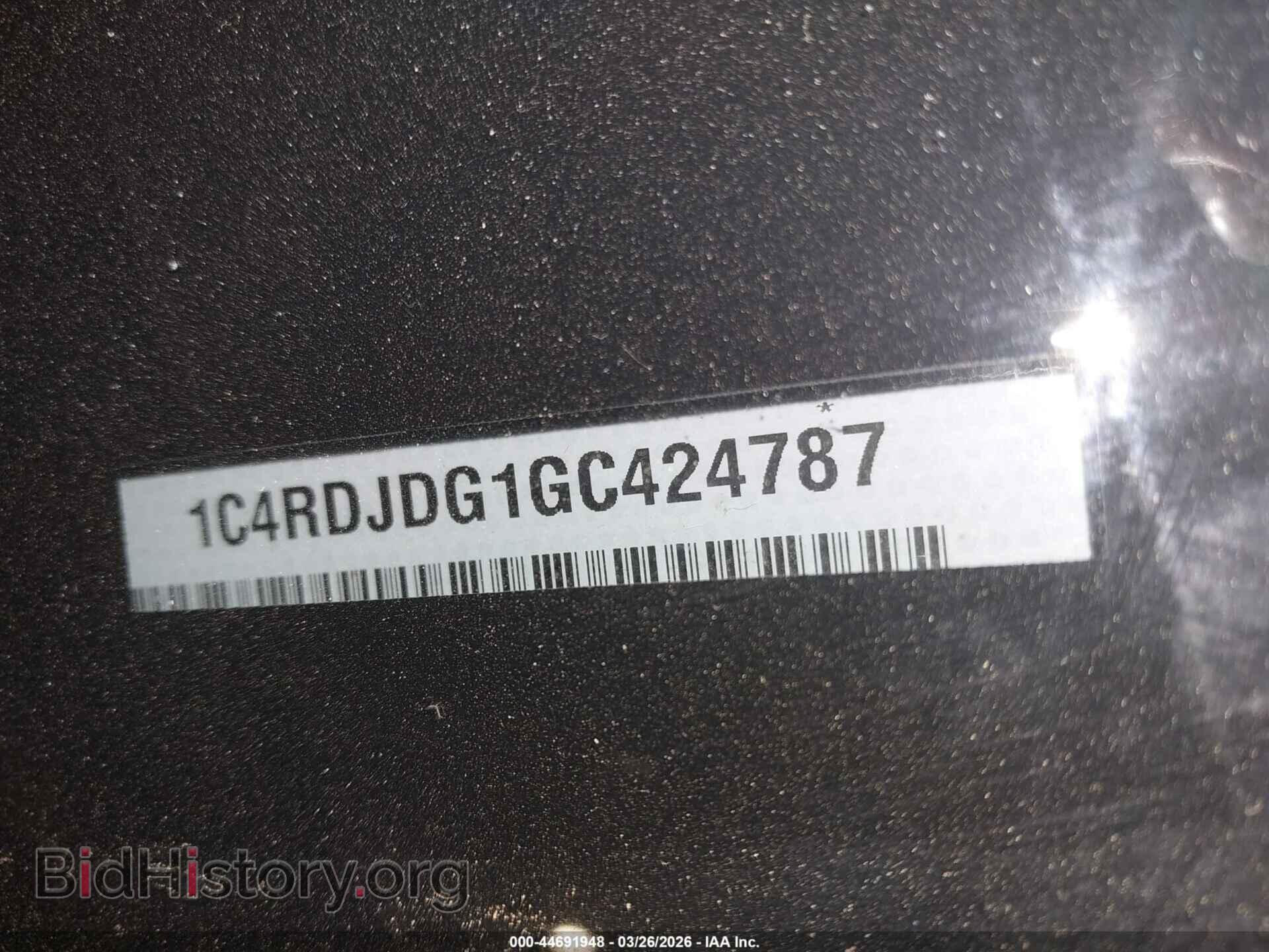 2016 DODGE DURANGO - VIN: 1C4RDJDG1GC424787 - Фото 9