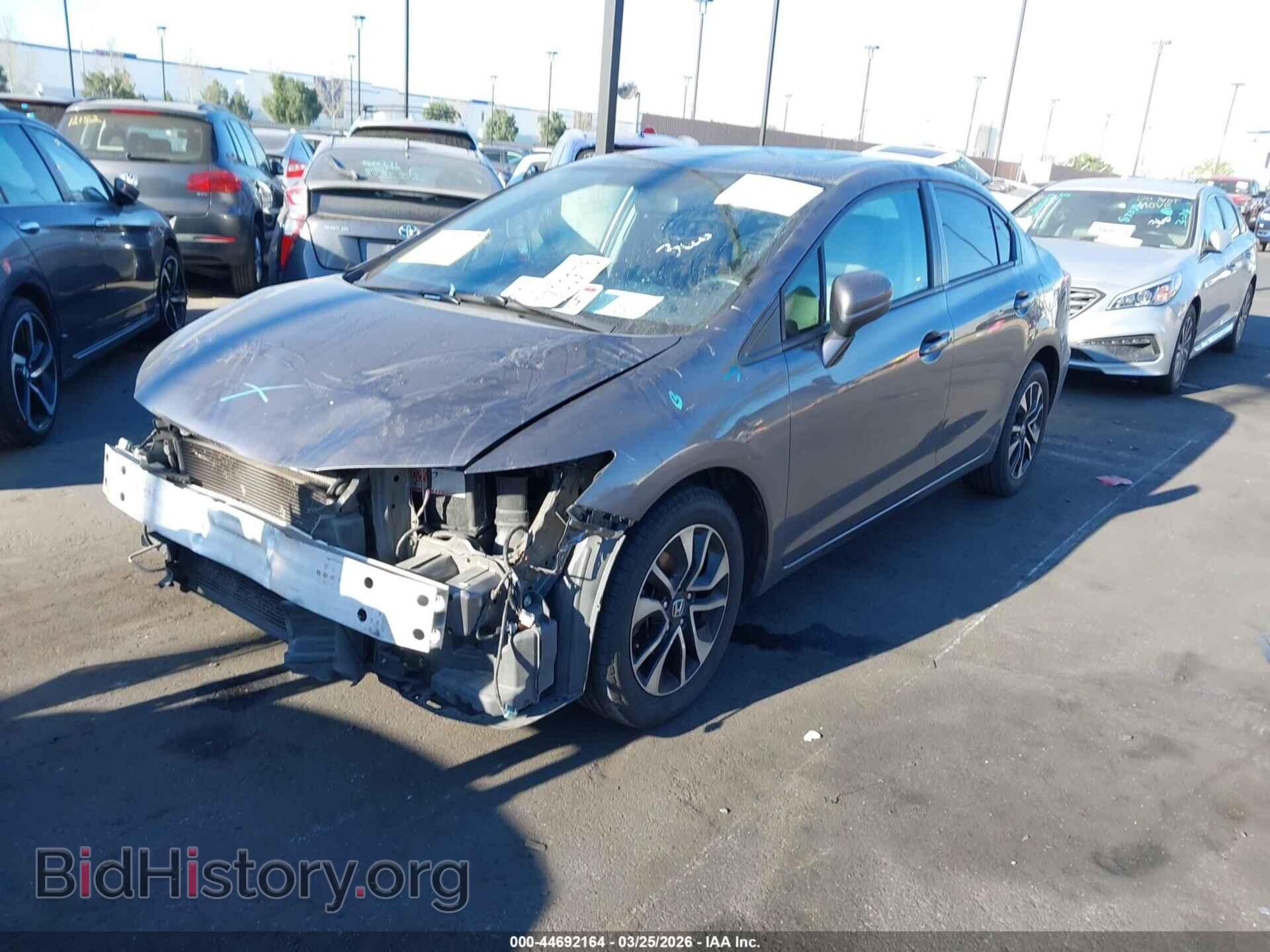 2015 HONDA CIVIC - VIN: 19XFB2F85FE228251 - Фото 2