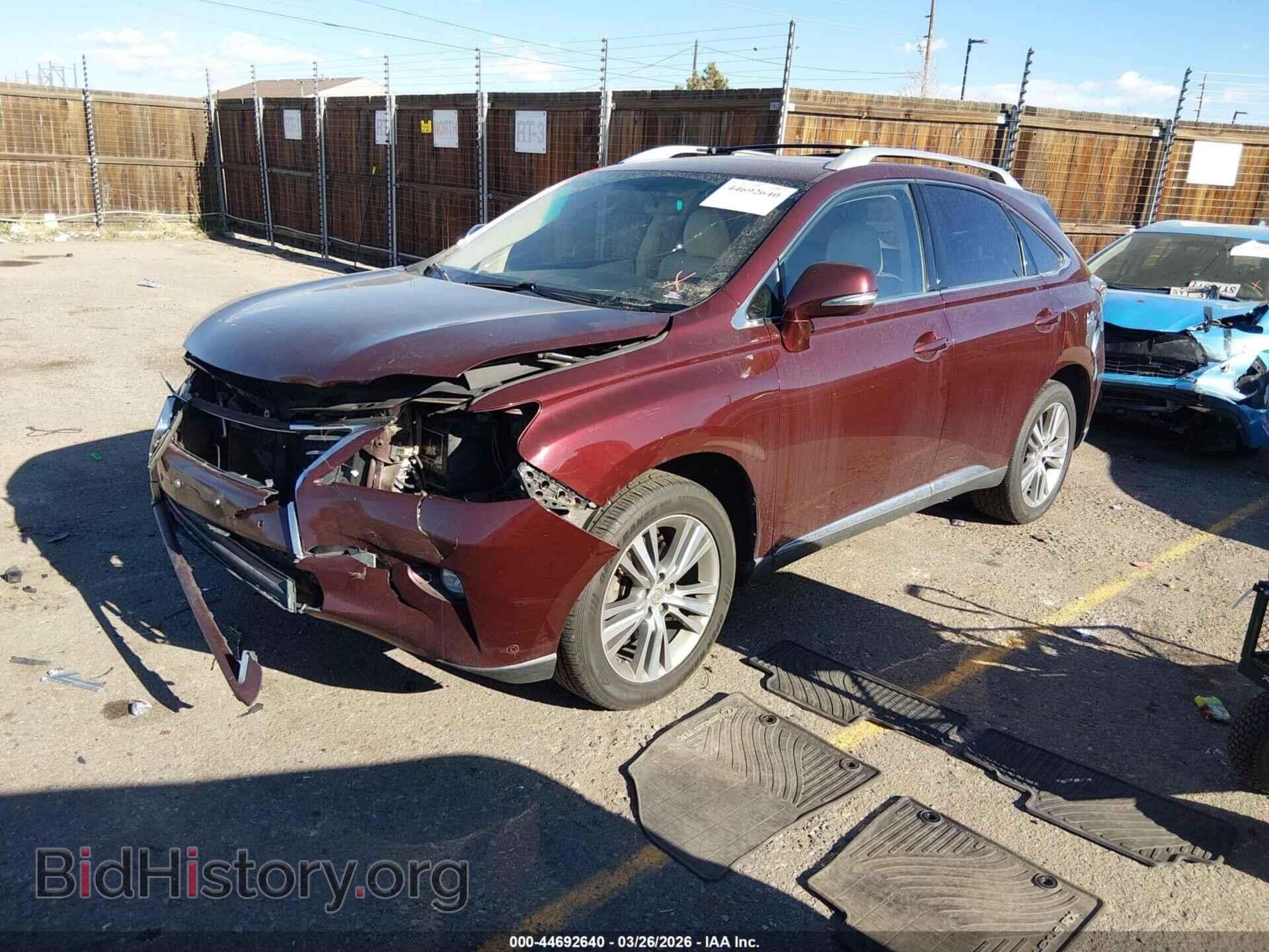 2015 LEXUS RX 350 - VIN: 2T2BK1BA9FC321060 - Фото 2