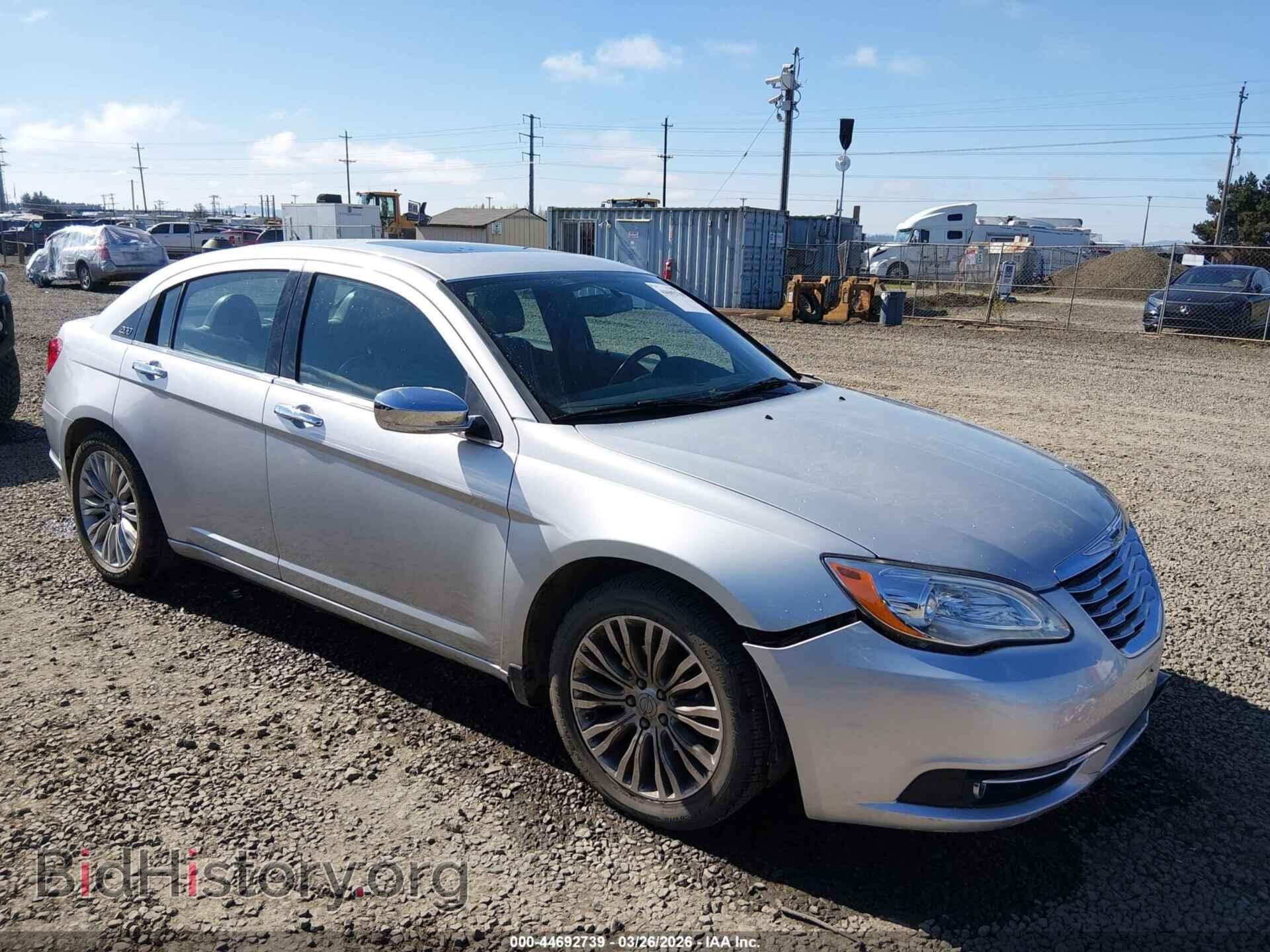Photo 1C3CCBCG9CN113238 - CHRYSLER 200 2012