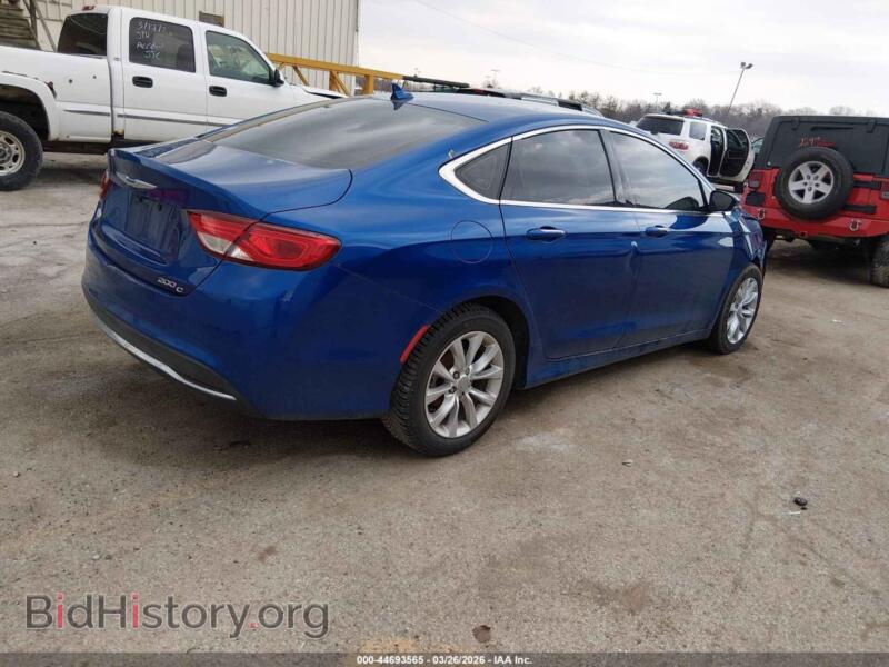 2015 Chrysler 200 (VIN 1C3CCCCB7FN592564) — фото 4 из 16
